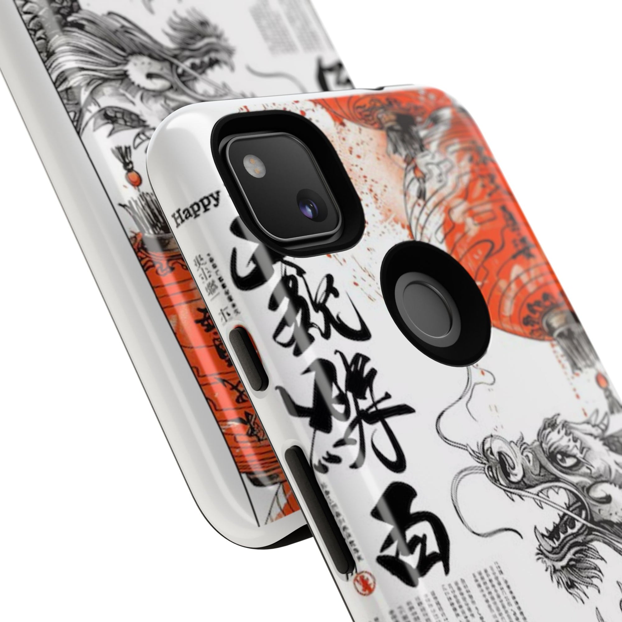 Dragon Design Phone Case, Tough Cases with Chinese Art for Unique Style, Gift for Art Lovers, Phone Protection, Trendy Accessories