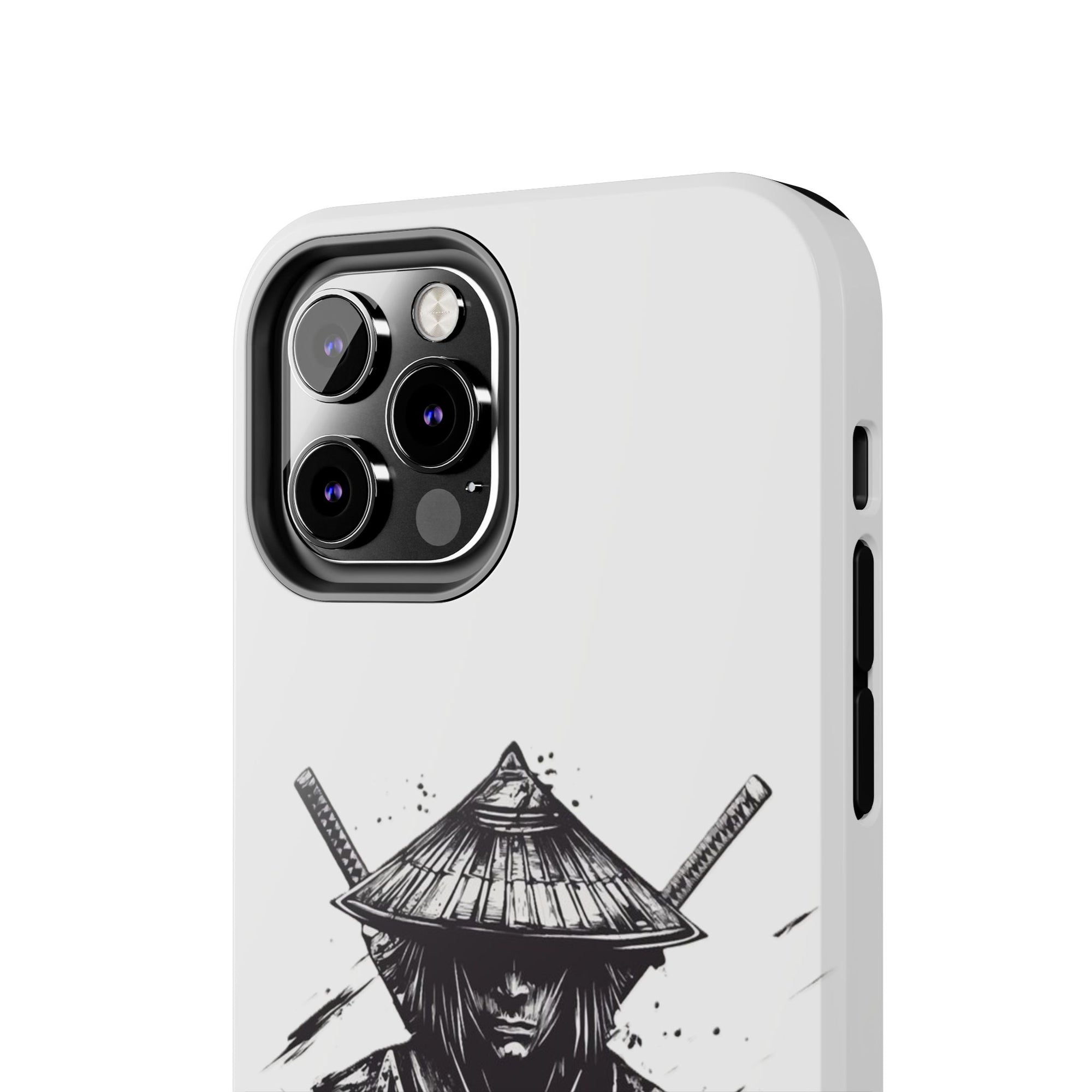 Samurai Tough Phone Cases, Rugged Smartphone Accessories, Durable Covers for Men, Unique Gifts for Him, Japanese Warrior Design