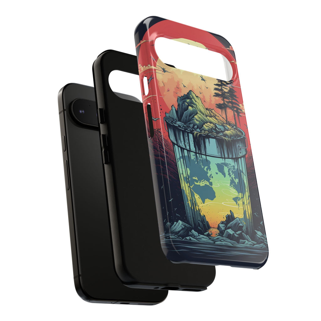 Vibrant Nature-Themed Phone Case, Tough Cases for Adventurers, Eco-Friendly, Trendy Phone Accessory, Great Gift for Nature Lovers