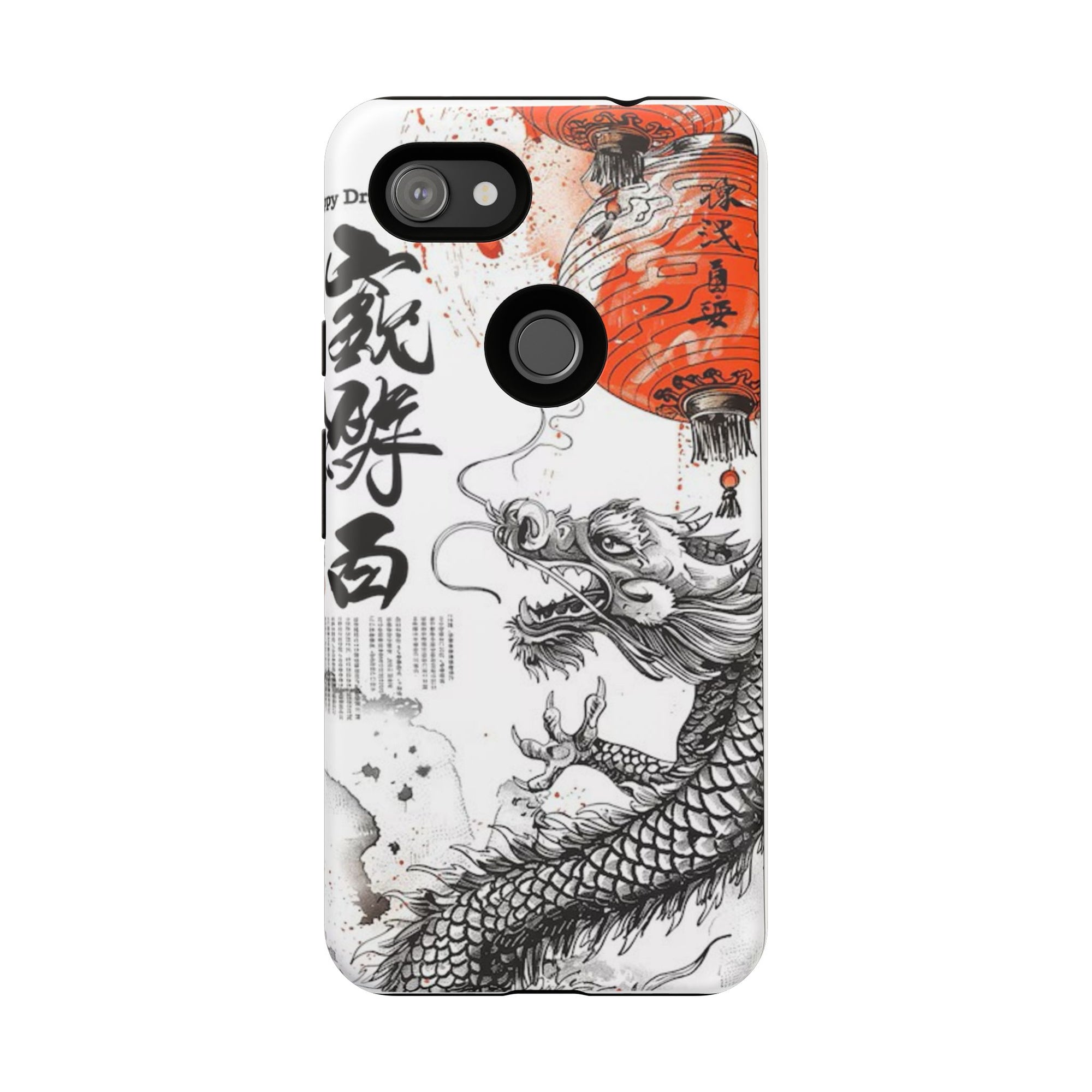 Dragon Design Phone Case, Tough Cases with Chinese Art for Unique Style, Gift for Art Lovers, Phone Protection, Trendy Accessories