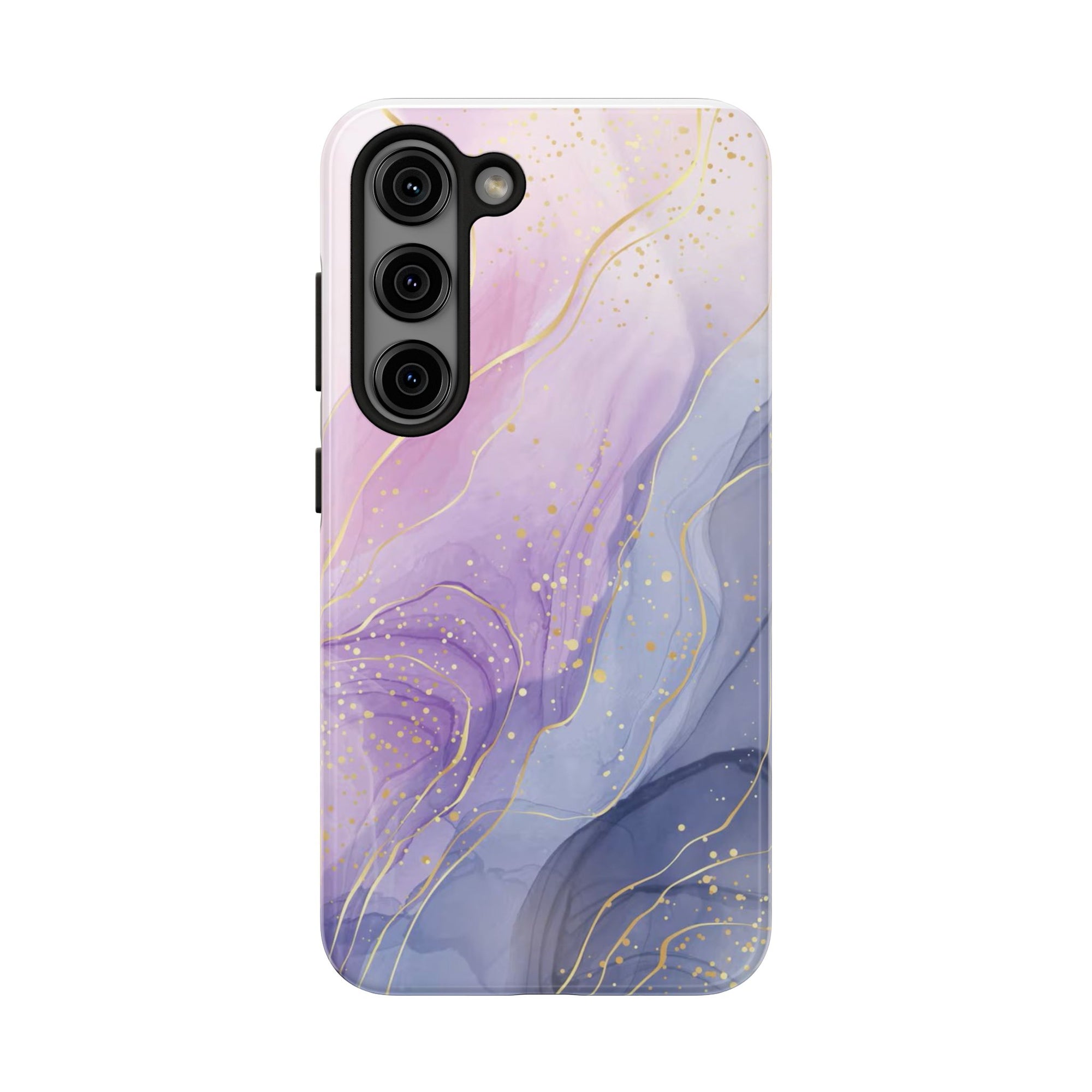 Elegant Abstract Tough Phone Cases for Stylish Protection, Gift for Her, Phone Accessories, Lavender Marble Design, Phone Cover for [...]