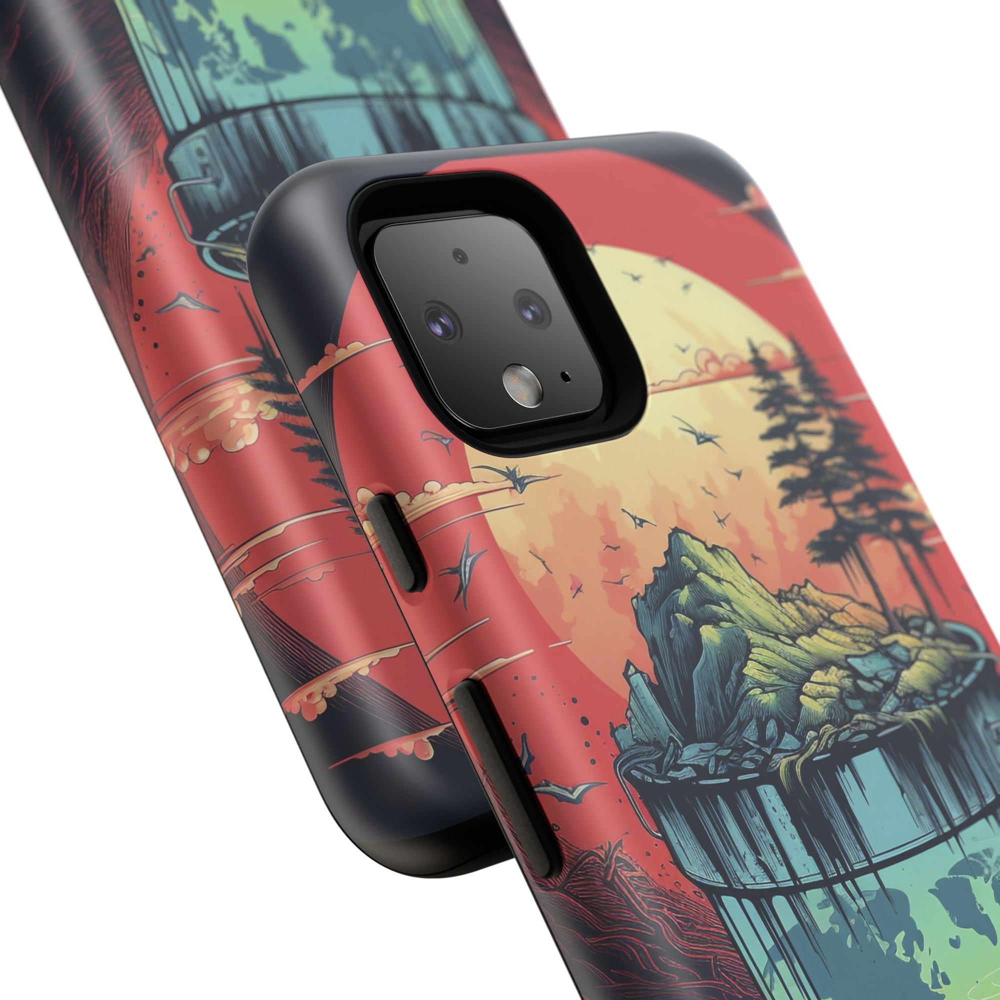 Vibrant Nature-Themed Phone Case, Tough Cases for Adventurers, Eco-Friendly, Trendy Phone Accessory, Great Gift for Nature Lovers