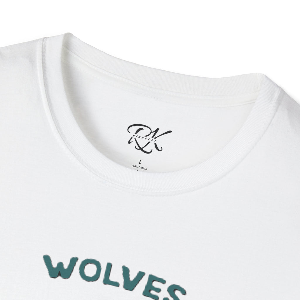 Wolf Graphic Unisex T-Shirt, Nature Lovers Tee, Gift for Animal Enthusiasts, Casual Wear, Eco-Friendly Fashion