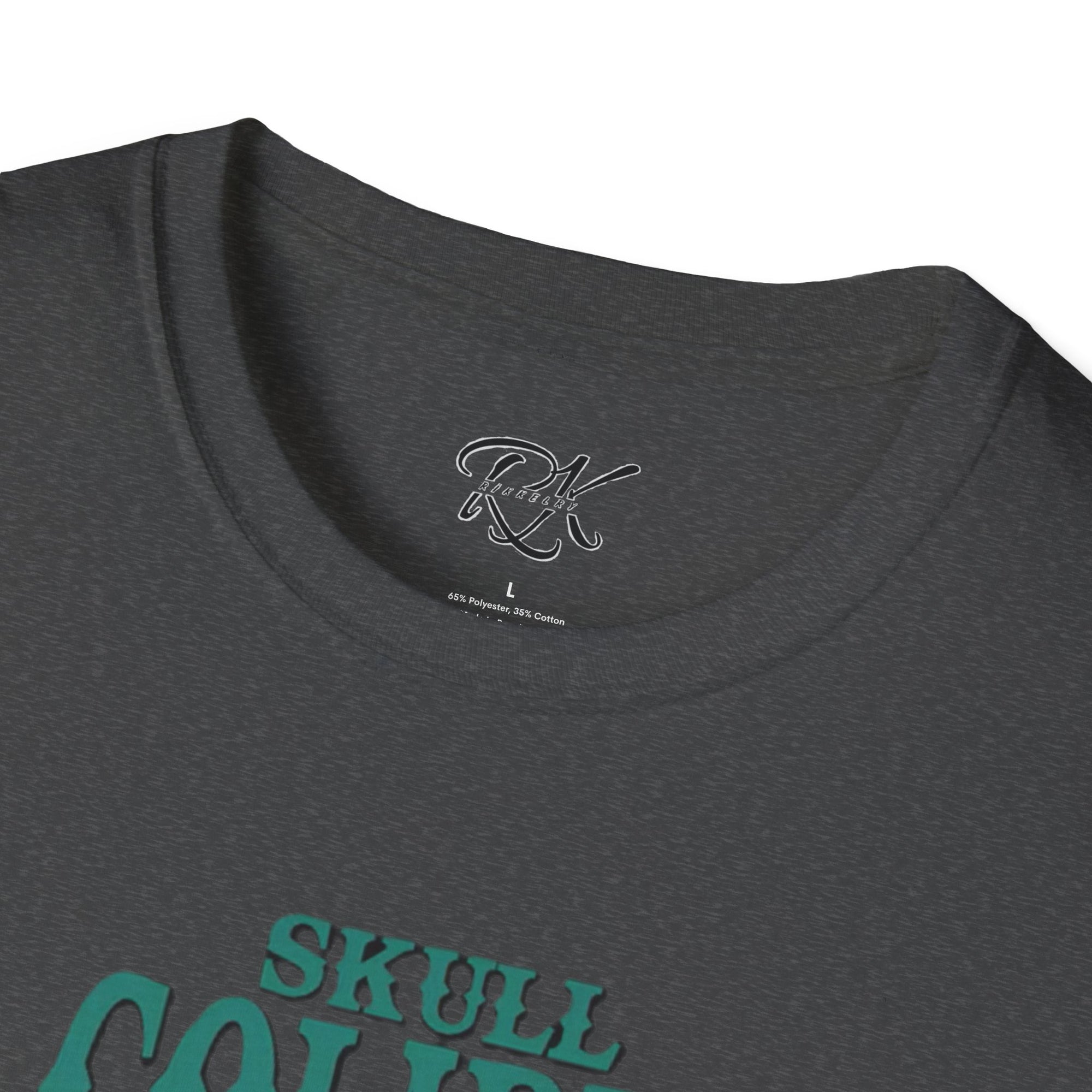 Skull & Roses Unisex T-Shirt, Casual Graphic Tee, Boho Shirt, Unique Gift, Festival Wear, Everyday Style