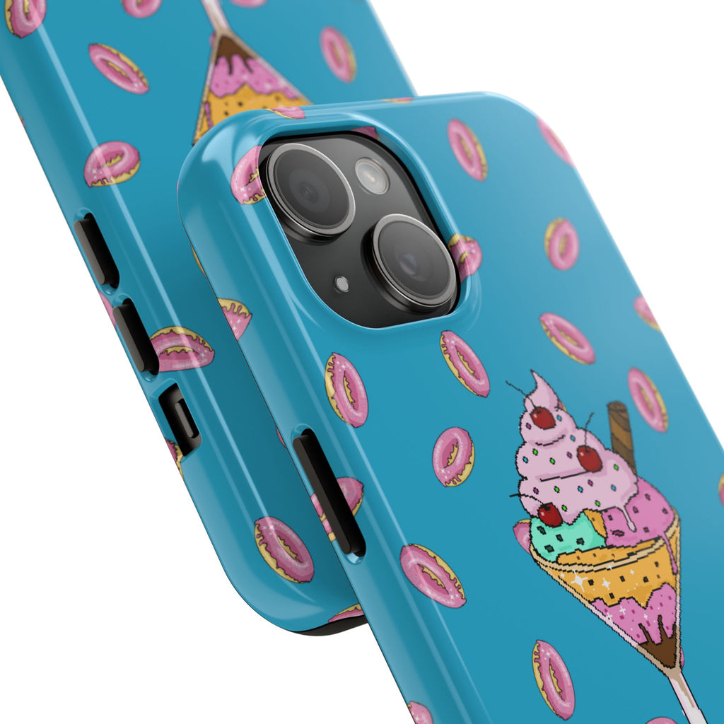 Cute Dessert Phone Cases, Fun iPhone Covers, Quirky Phone Accessories, Donut Lovers Gift, Ice Cream Phone Protector