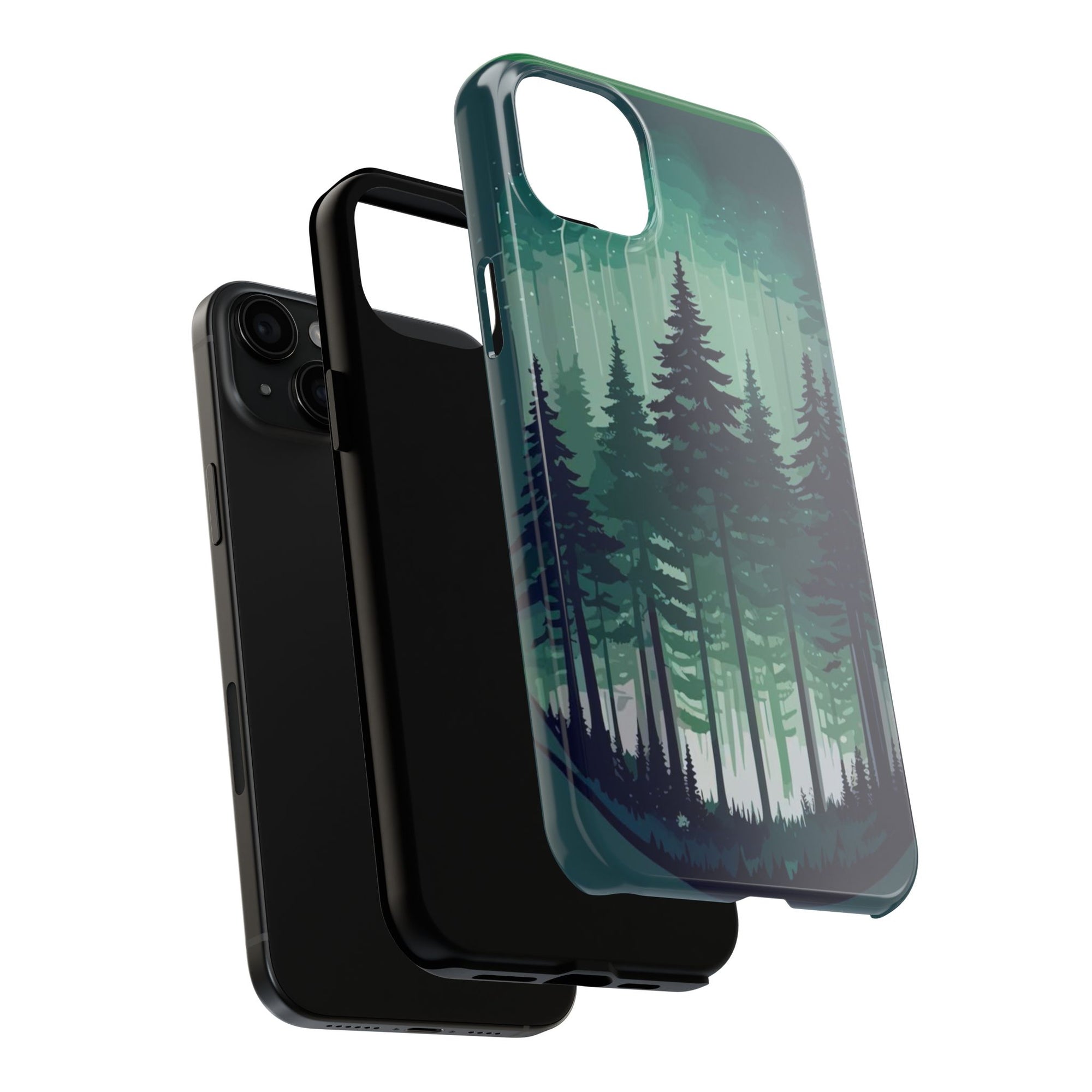 Tough Phone Cases – Forest Vibe, Nature Lover Gift, Outdoor Adventure Accessory, Eco-Friendly Phone Protection, Unique Gift Idea