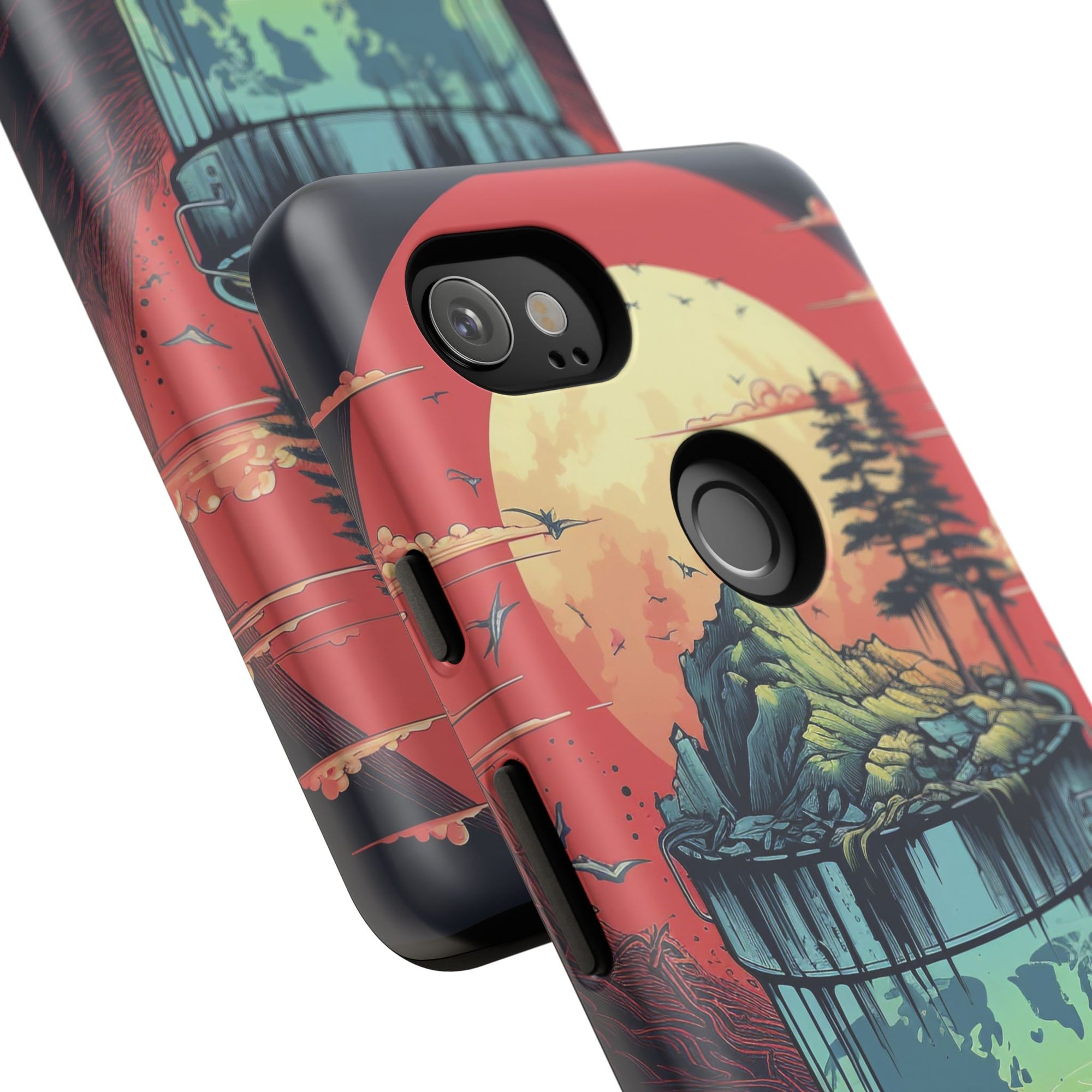 Vibrant Nature-Themed Phone Case, Tough Cases for Adventurers, Eco-Friendly, Trendy Phone Accessory, Great Gift for Nature Lovers