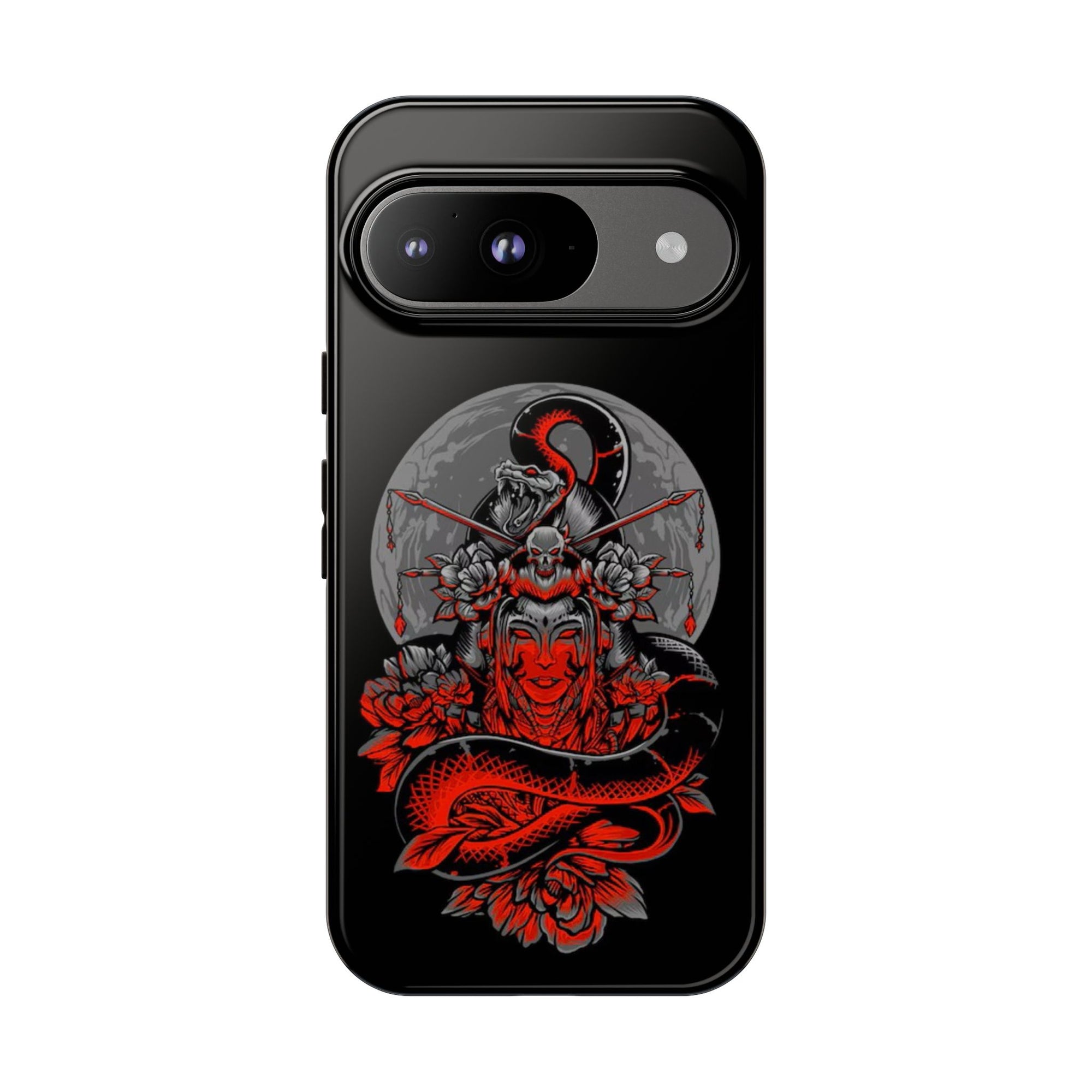 Tough Cases for iPhone, Dragon & Warrior Design, Durable Phone Protection, Perfect Gift for Tech Lovers, Unique Gifting