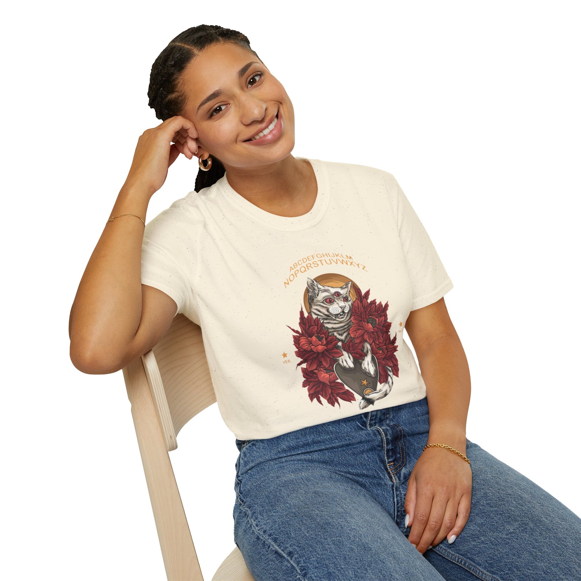 Nature-Inspired Graphic Unisex T-Shirt, Cozy Fall Vibes, Animal Lover Gift, Perfect for Autumn Celebrations, Unique Animal Design