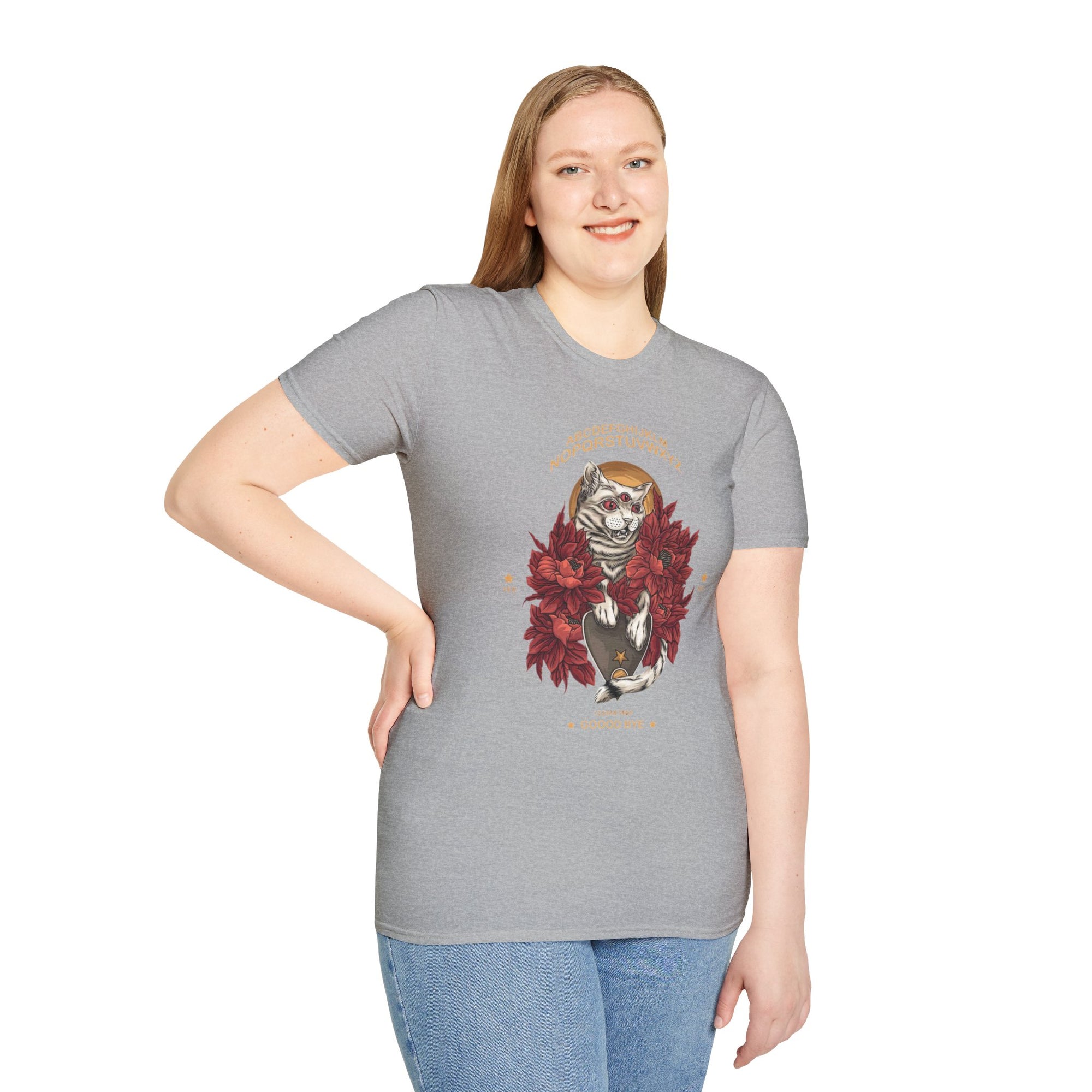 Nature-Inspired Graphic Unisex T-Shirt, Cozy Fall Vibes, Animal Lover Gift, Perfect for Autumn Celebrations, Unique Animal Design