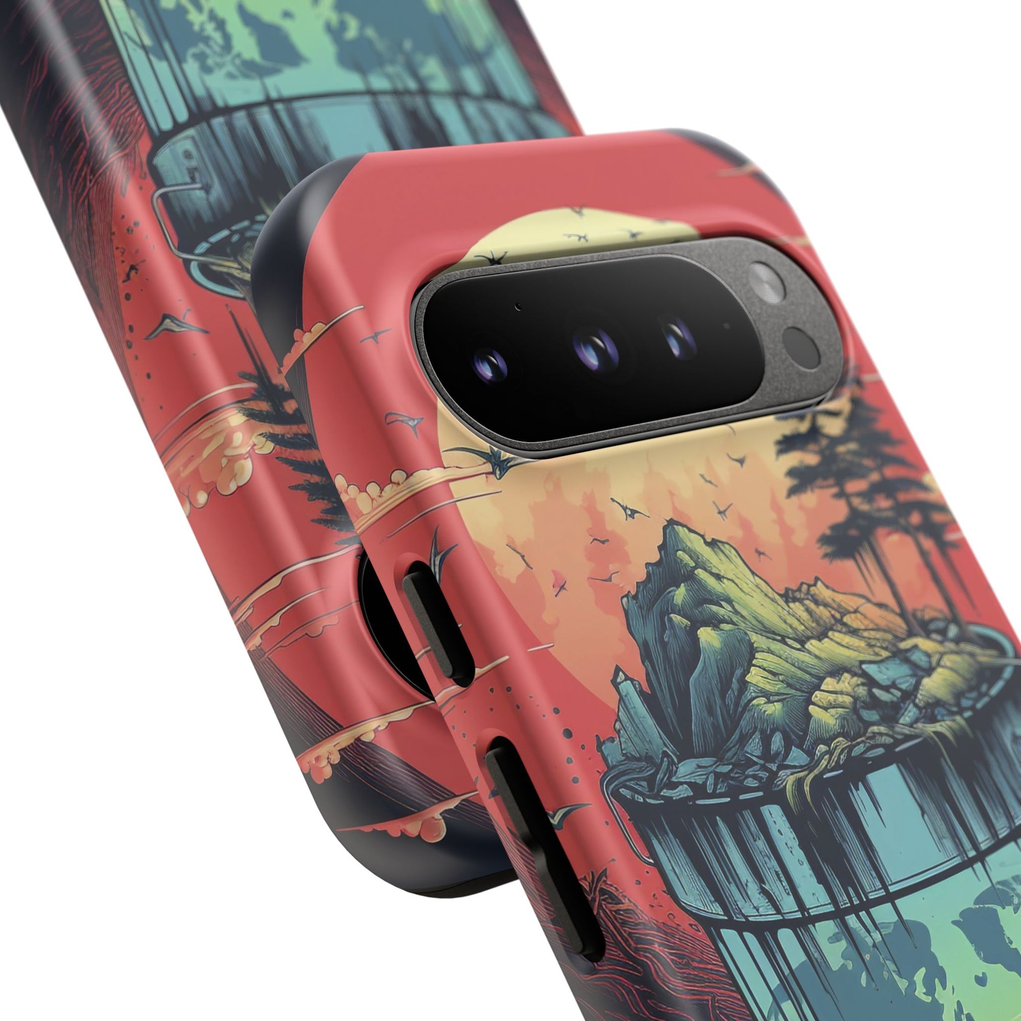 Vibrant Nature-Themed Phone Case, Tough Cases for Adventurers, Eco-Friendly, Trendy Phone Accessory, Great Gift for Nature Lovers