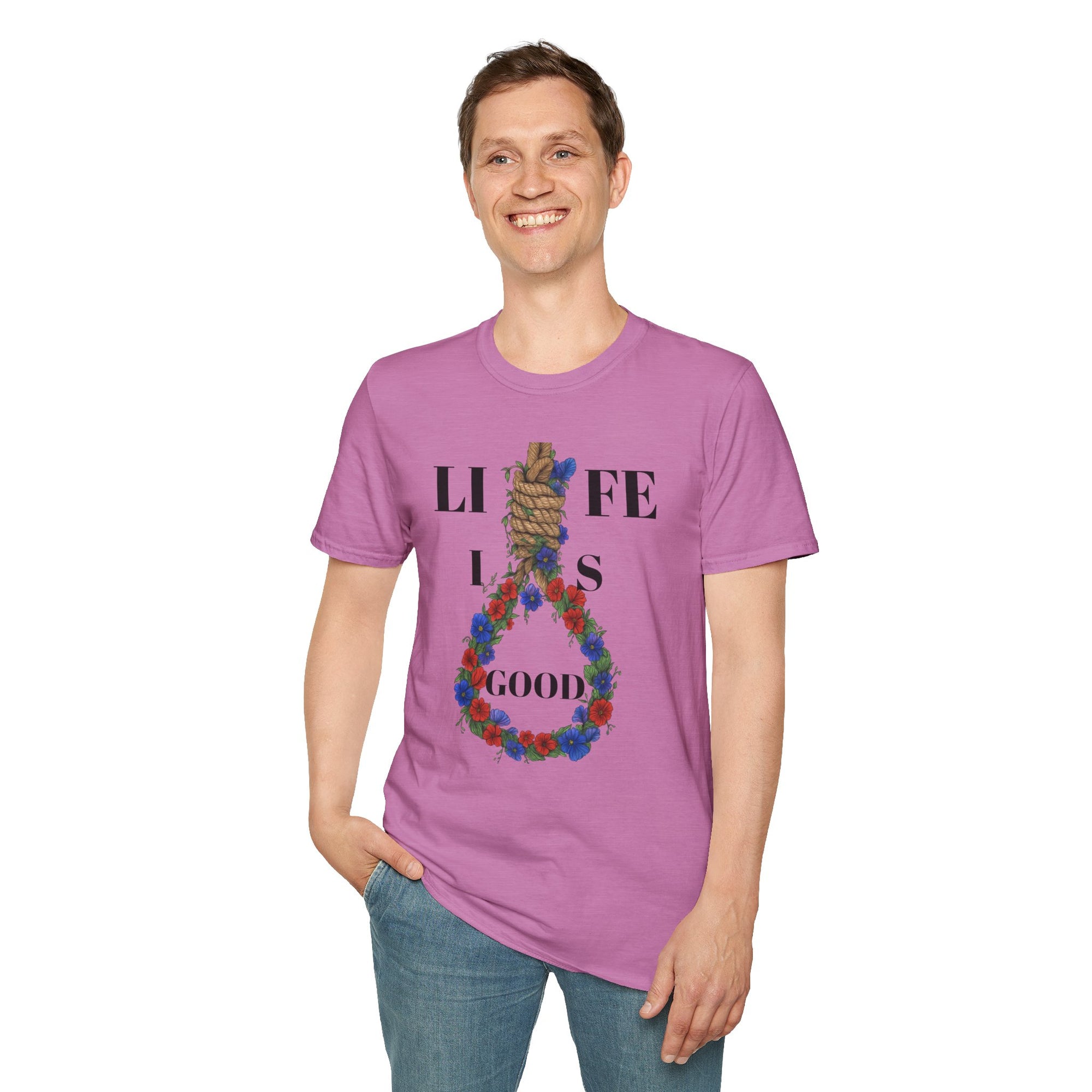 Life Is Good Unisex Softstyle T-Shirt