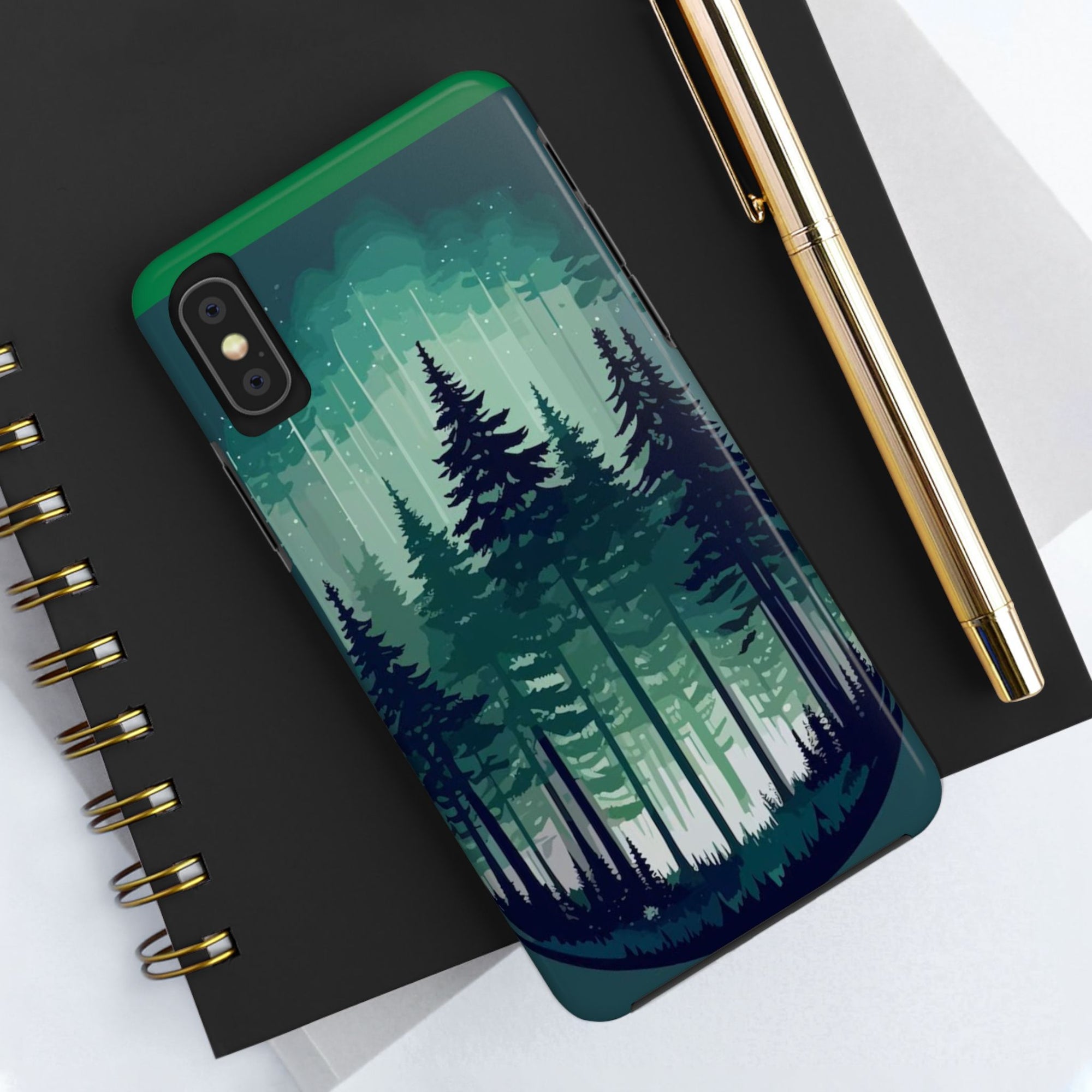 Tough Phone Cases – Forest Vibe, Nature Lover Gift, Outdoor Adventure Accessory, Eco-Friendly Phone Protection, Unique Gift Idea