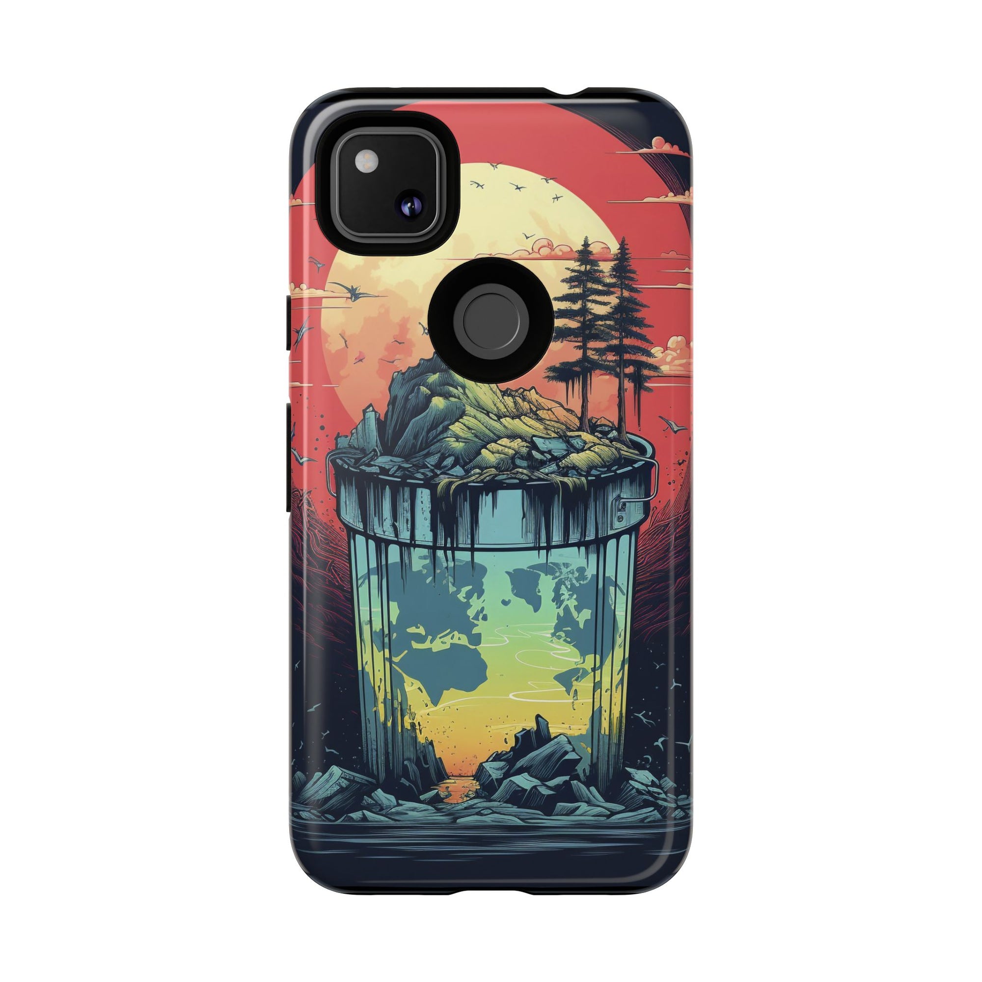 Vibrant Nature-Themed Phone Case, Tough Cases for Adventurers, Eco-Friendly, Trendy Phone Accessory, Great Gift for Nature Lovers