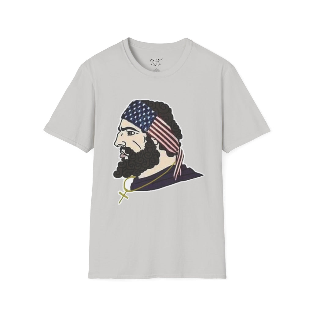Patriotic Graphic T-Shirt, Unisex Softstyle Tee, Independence Day Gift, Freedom Apparel, Americana Clothing