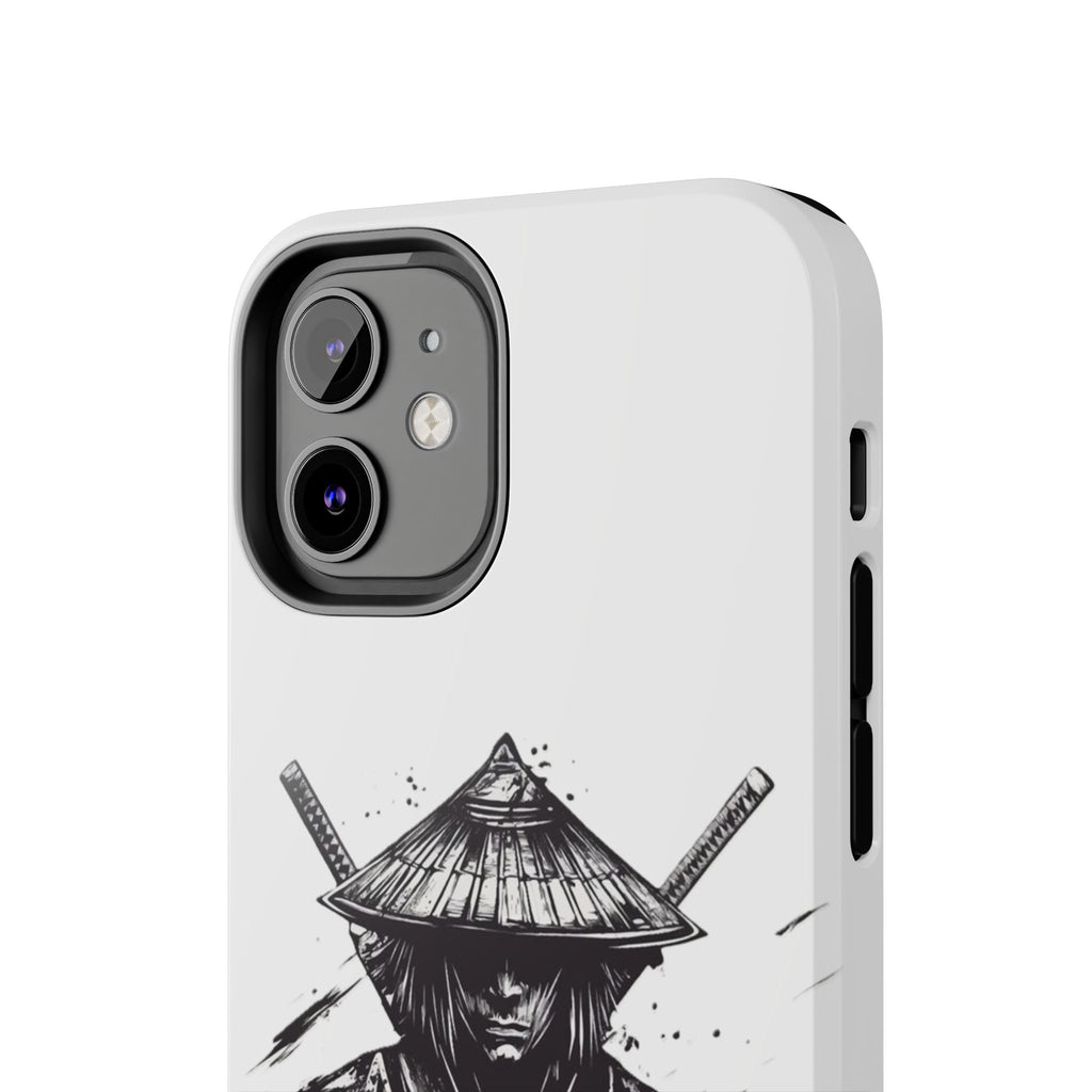 Samurai Tough Phone Cases, Rugged Smartphone Accessories, Durable Covers for Men, Unique Gifts for Him, Japanese Warrior Design