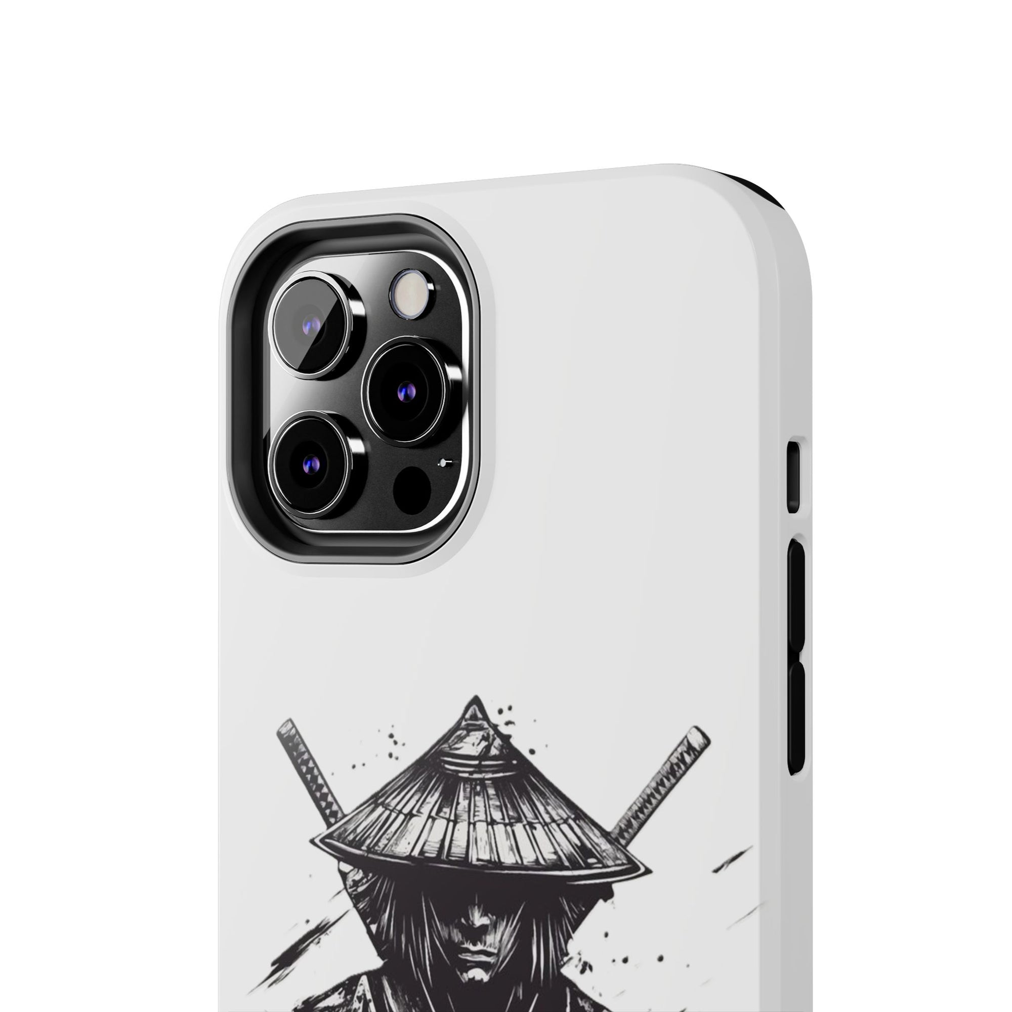 Samurai Tough Phone Cases, Rugged Smartphone Accessories, Durable Covers for Men, Unique Gifts for Him, Japanese Warrior Design