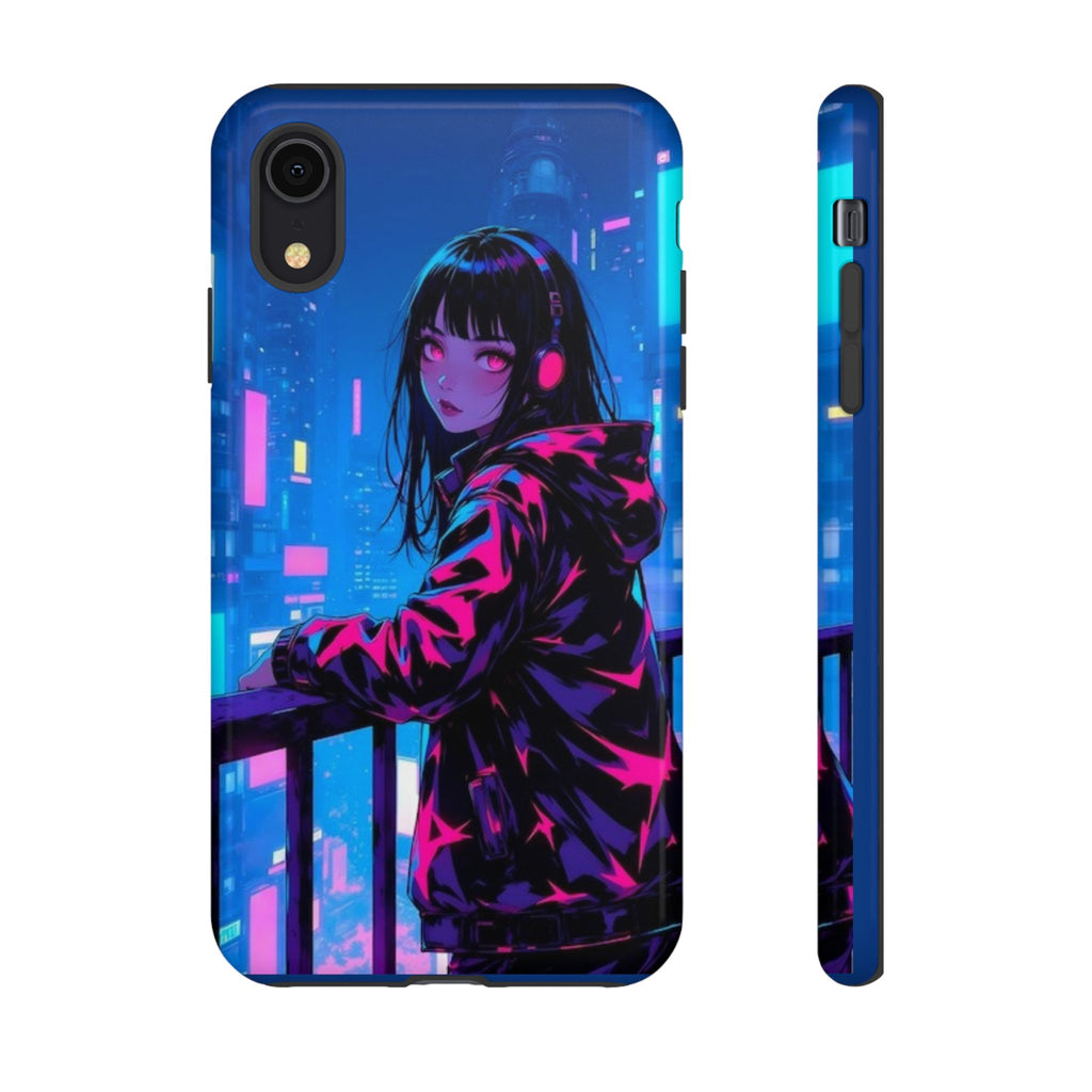 Futuristic Phone Case, Cyberpunk Aesthetic, Tough Phone Cover, Urban Style, Gift for Tech Lovers, Unique Phone Accessories, Streetwear [...]