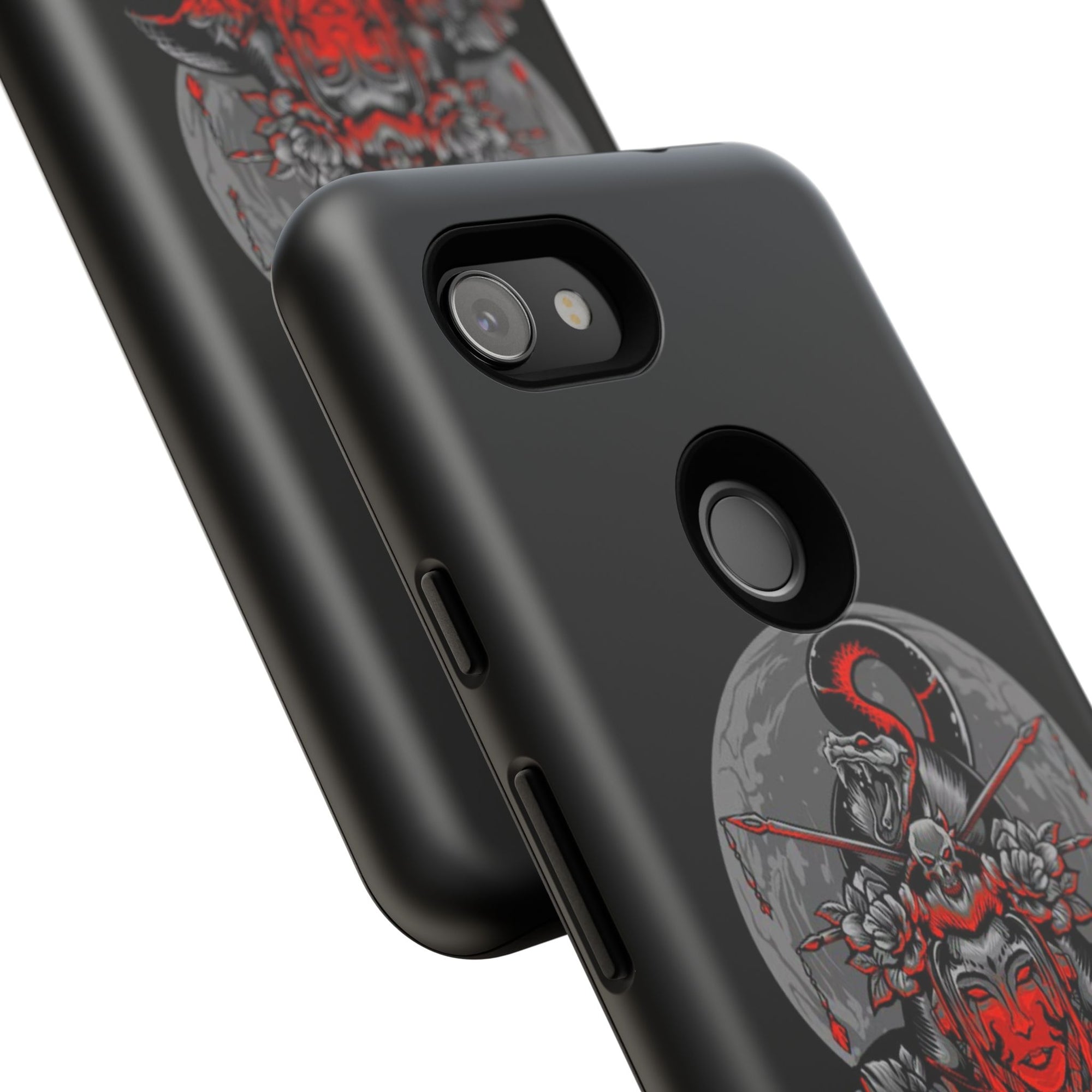 Tough Cases for iPhone, Dragon & Warrior Design, Durable Phone Protection, Perfect Gift for Tech Lovers, Unique Gifting