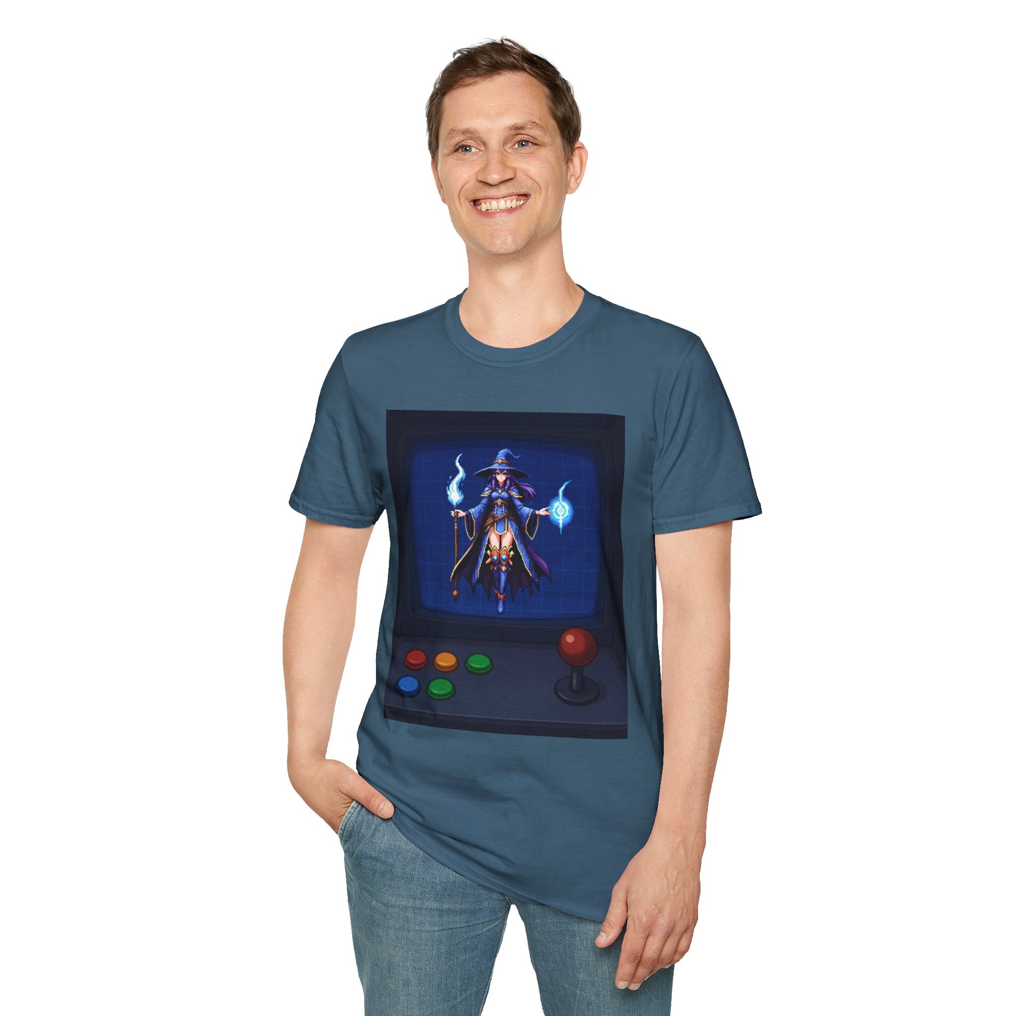 Retro Gamer Unisex T-Shirt - Perfect Gift for Gamers, Video Game Lovers, Game Night, Casual Wear, Fun Tees