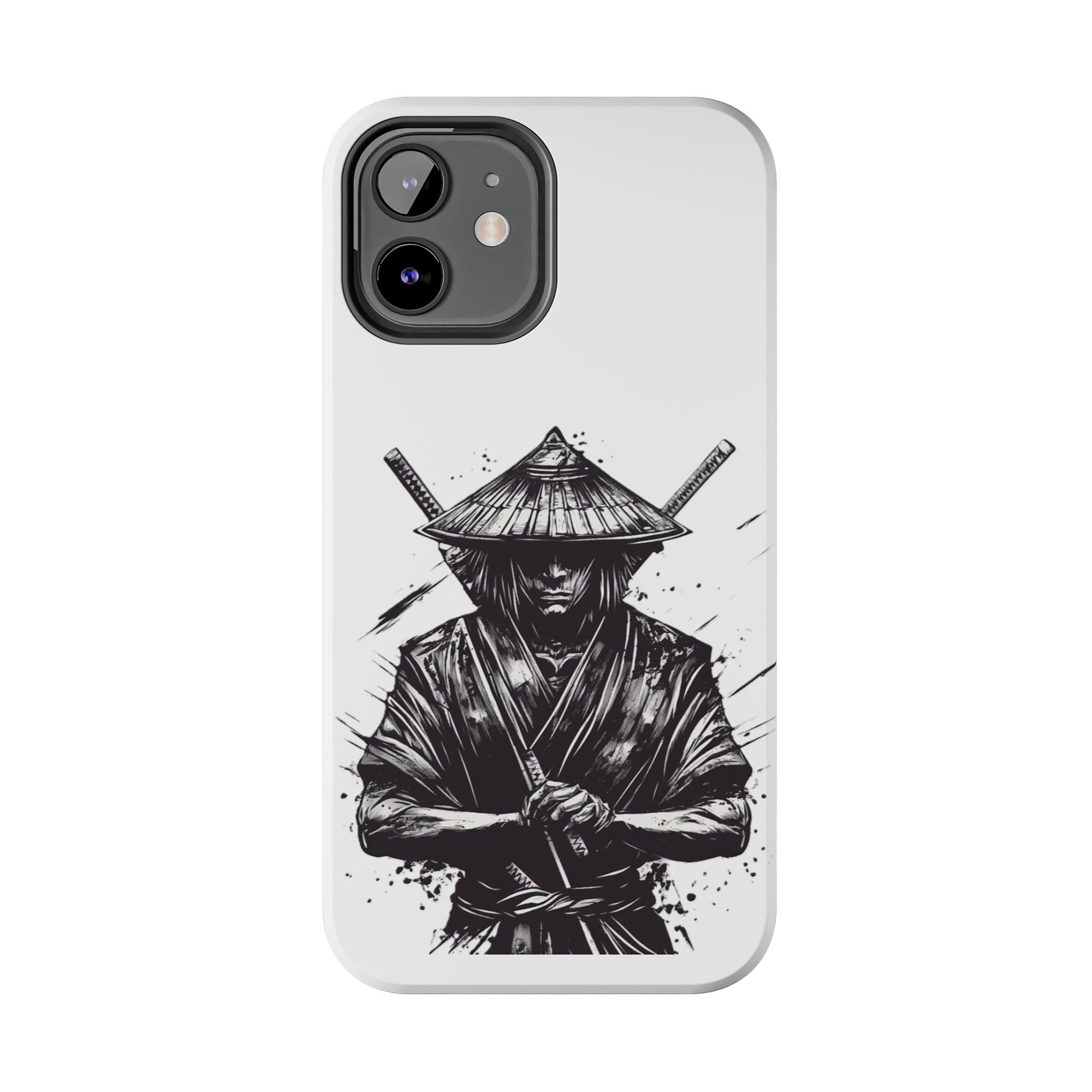 Samurai Tough Phone Cases, Rugged Smartphone Accessories, Durable Covers for Men, Unique Gifts for Him, Japanese Warrior Design