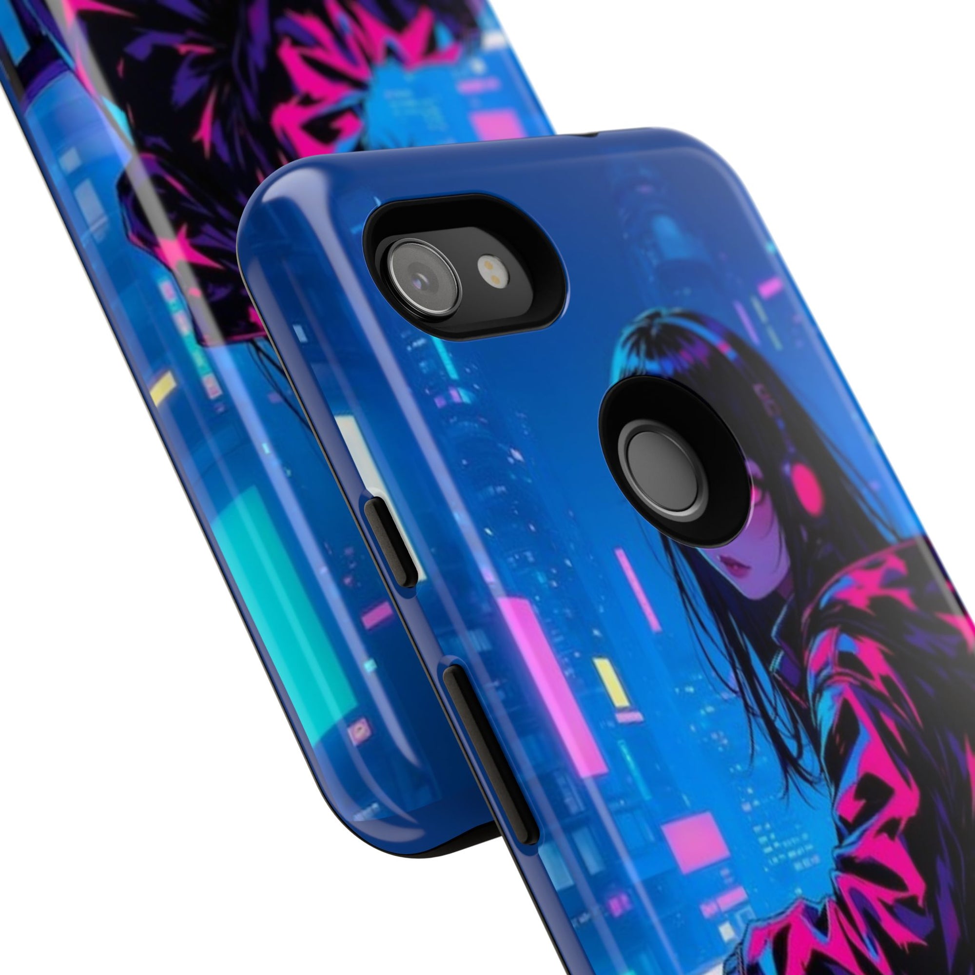 Futuristic Phone Case, Cyberpunk Aesthetic, Tough Phone Cover, Urban Style, Gift for Tech Lovers, Unique Phone Accessories, Streetwear [...]