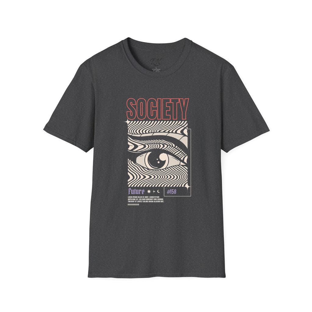 Society Graphic Unisex T-Shirt, Trendy Casual Tee, Unique Gift for Friends, Streetwear, Everyday Style
