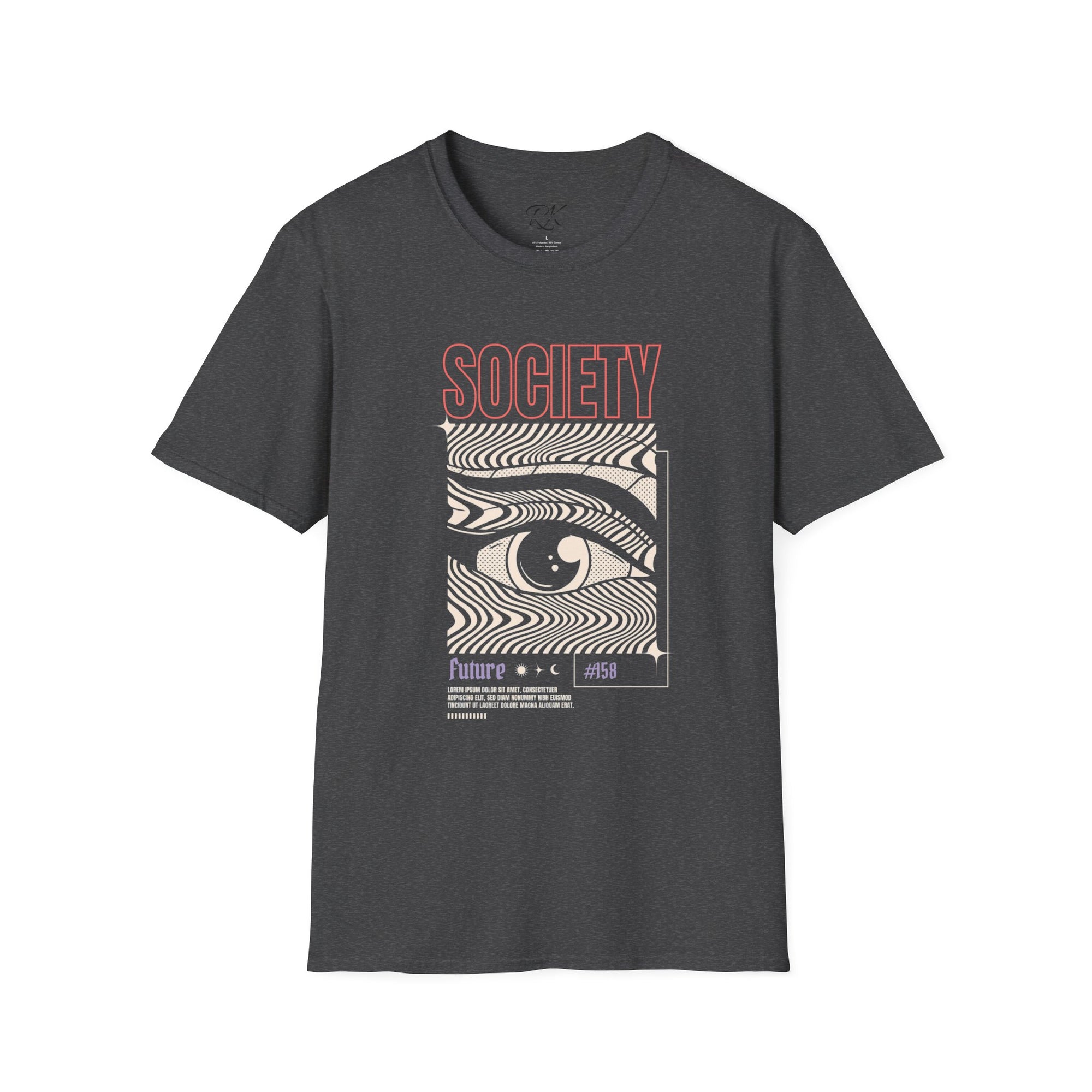 Society Graphic Unisex T-Shirt, Trendy Casual Tee, Unique Gift for Friends, Streetwear, Everyday Style
