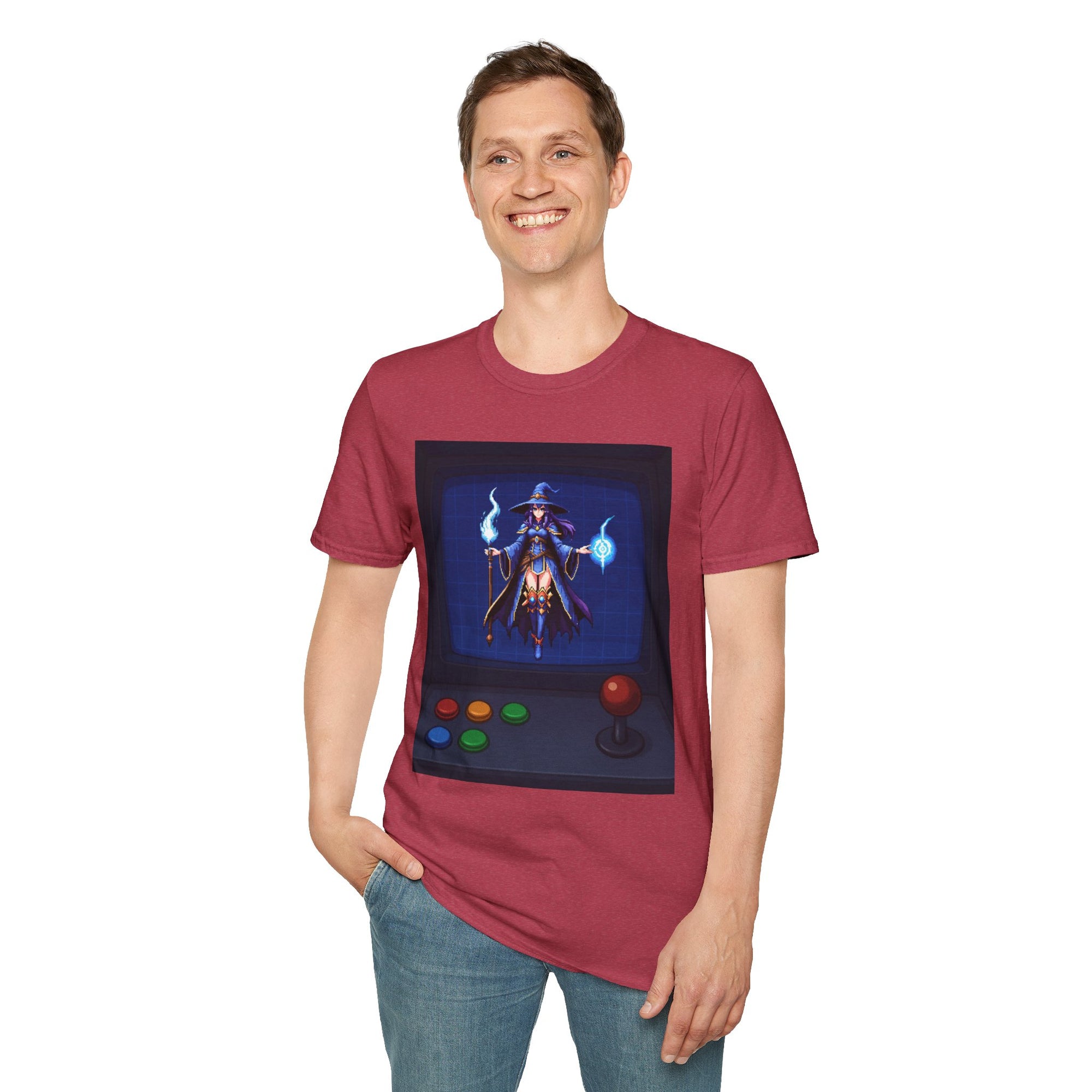 Retro Gamer Unisex T-Shirt - Perfect Gift for Gamers, Video Game Lovers, Game Night, Casual Wear, Fun Tees