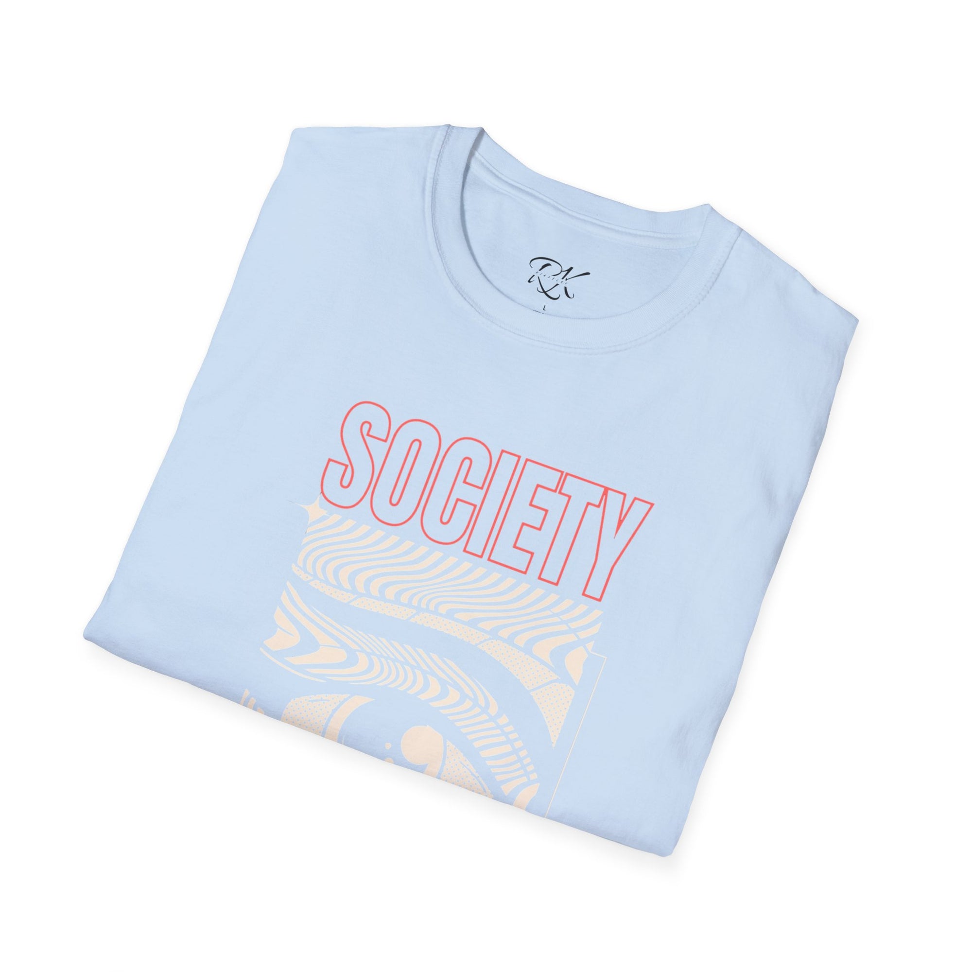 Society Graphic Unisex T-Shirt, Trendy Casual Tee, Unique Gift for Friends, Streetwear, Everyday Style