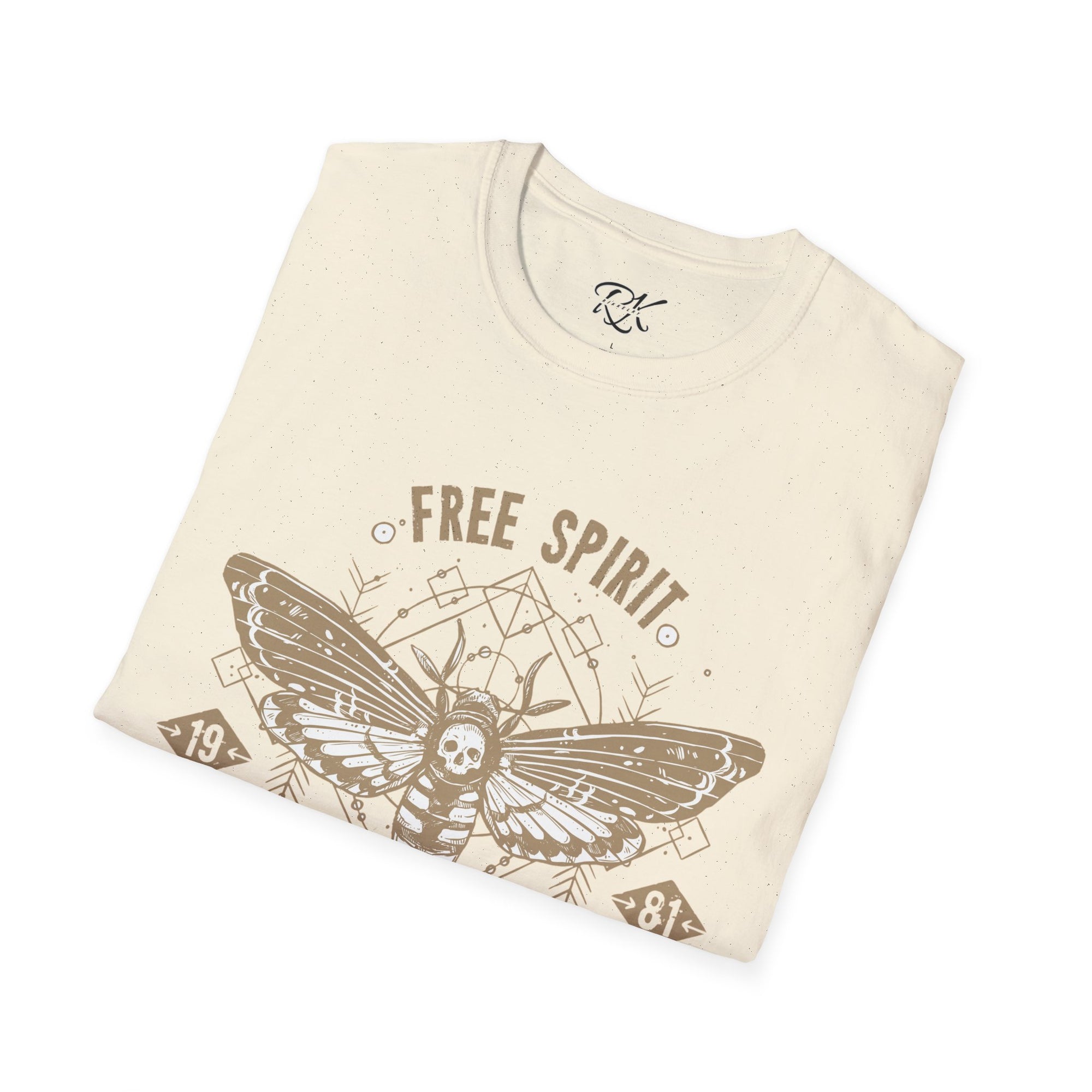 Free Spirit Wild Heart Unisex T-Shirt, Boho Graphic Tee, Nature Lover Shirt, Gift for Adventurers, Casual Wear, Everyday Comfort