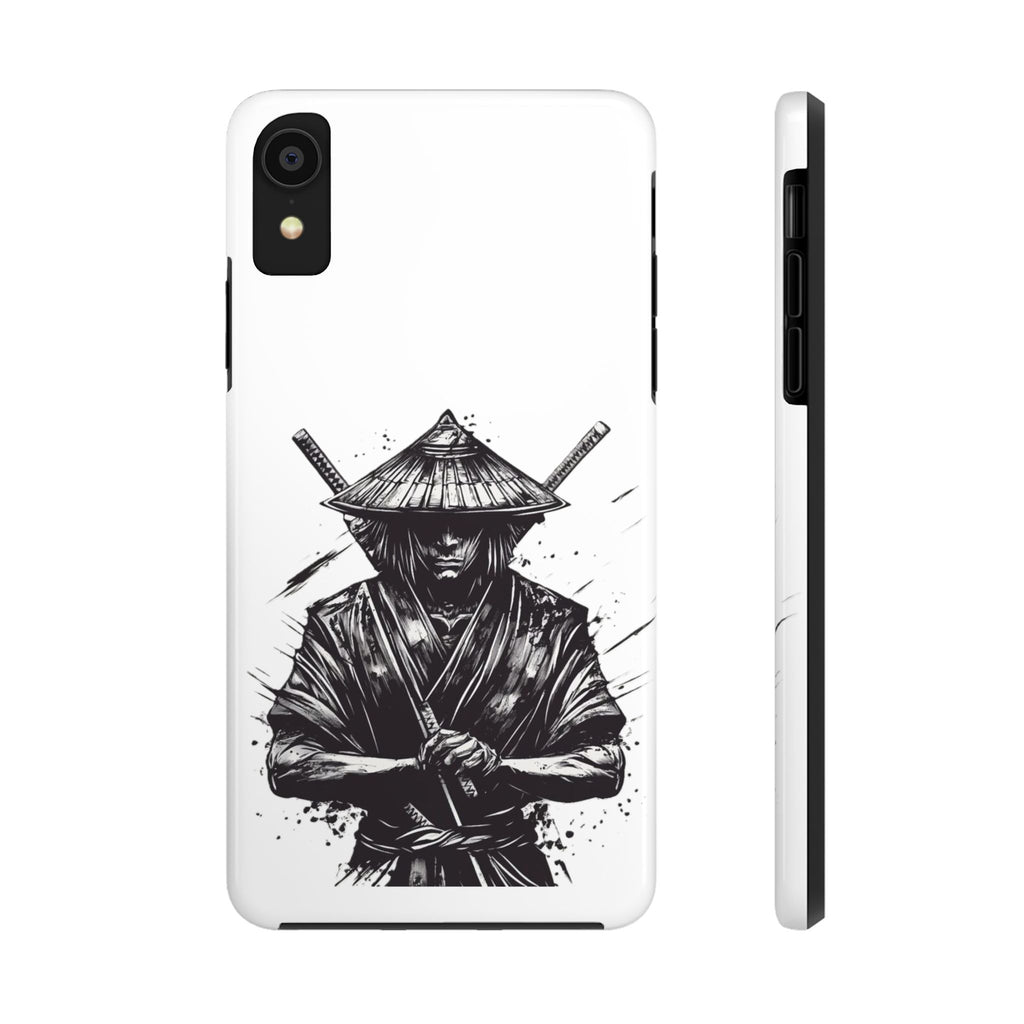 Samurai Tough Phone Cases, Rugged Smartphone Accessories, Durable Covers for Men, Unique Gifts for Him, Japanese Warrior Design