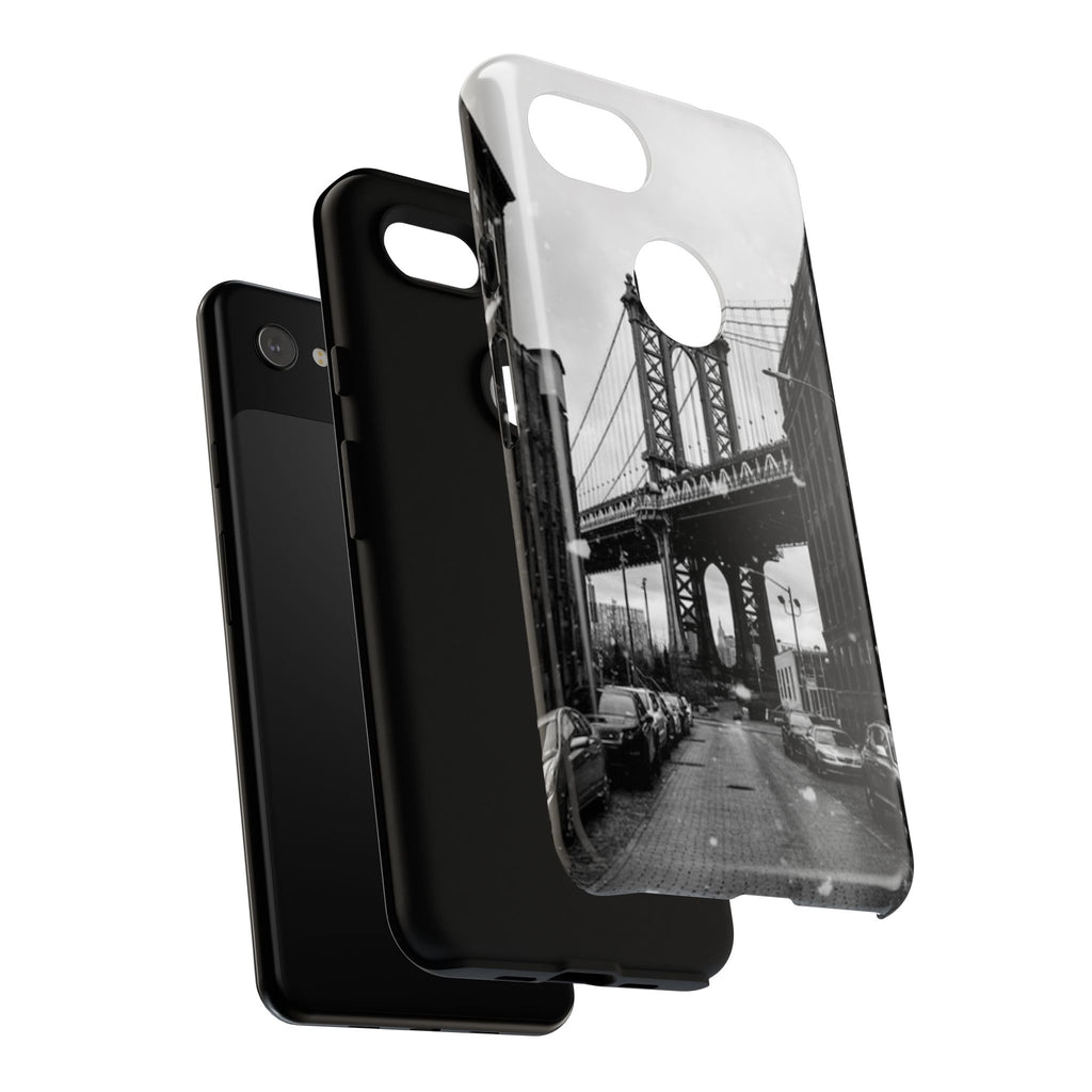 Black and White Phone Case with Iconic Bridge Design, Tough Cases for Photography Lovers, Unique Gift for Travelers, Stylish Everyday [...]