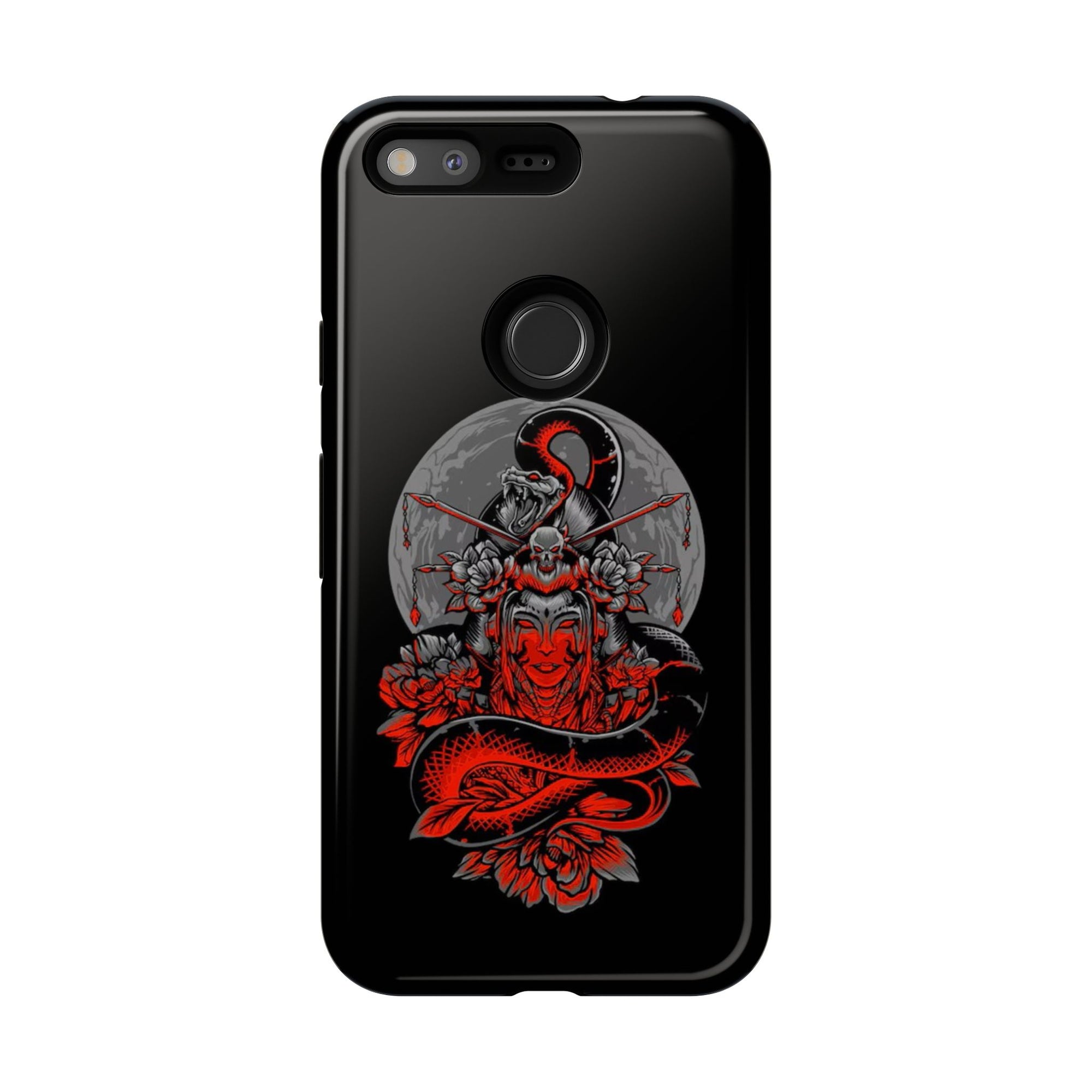 Tough Cases for iPhone, Dragon & Warrior Design, Durable Phone Protection, Perfect Gift for Tech Lovers, Unique Gifting