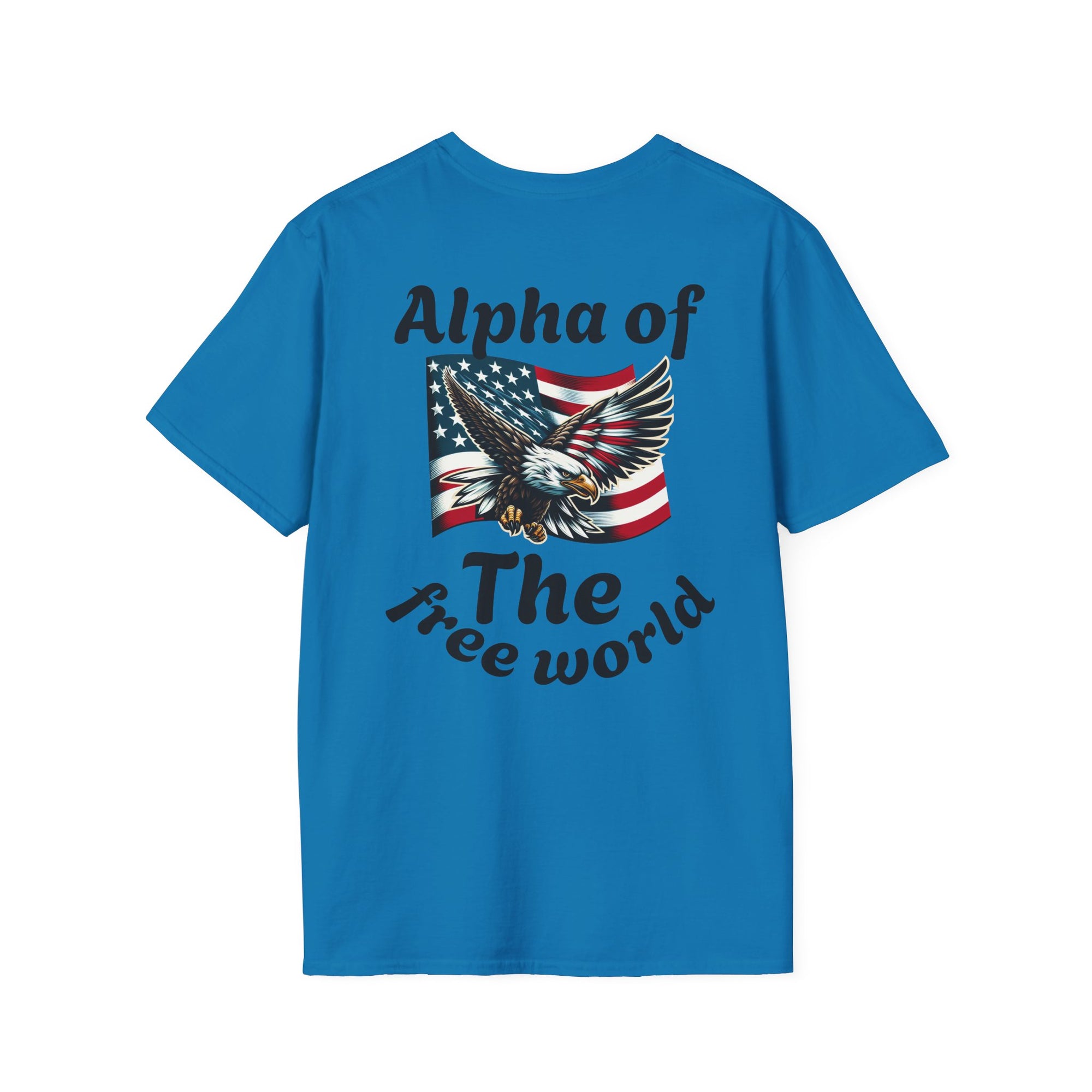 Patriotic Graphic T-Shirt, Unisex Softstyle Tee, Independence Day Gift, Freedom Apparel, Americana Clothing