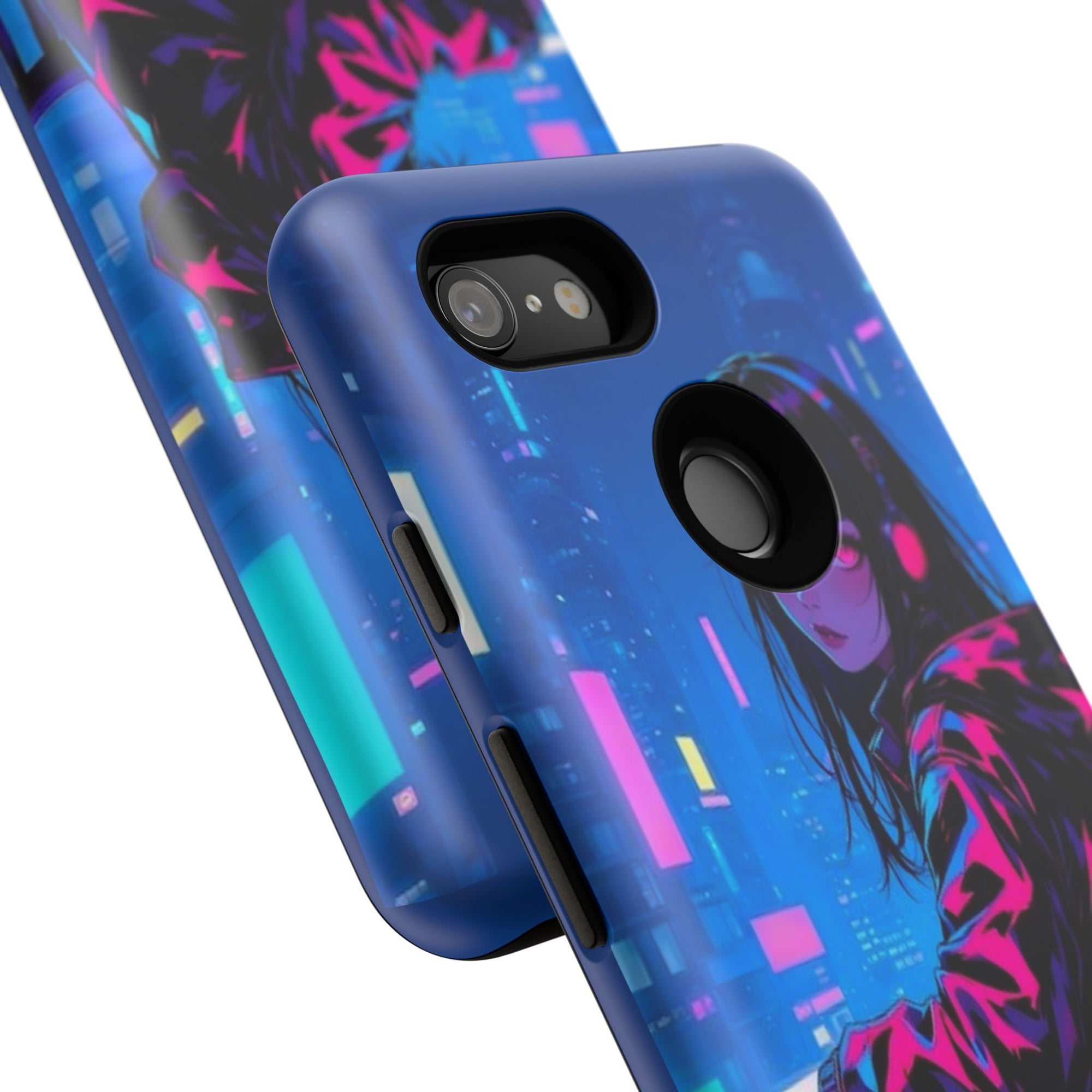 Futuristic Phone Case, Cyberpunk Aesthetic, Tough Phone Cover, Urban Style, Gift for Tech Lovers, Unique Phone Accessories, Streetwear [...]