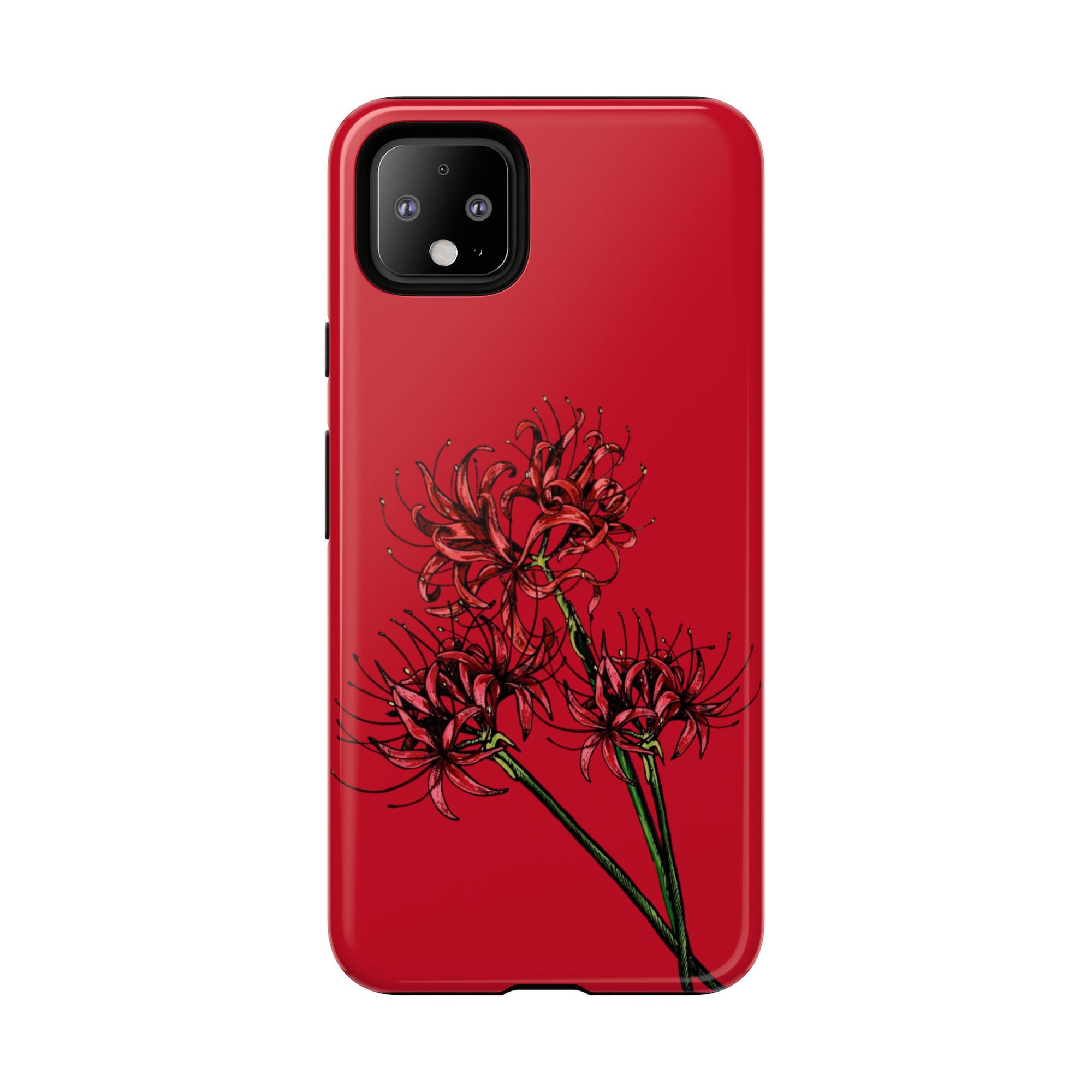 Floral Phone Case, Cute Durable Case for Plants Lovers, Stylish Tech Accessories, Gift for Her, Autumn Decor