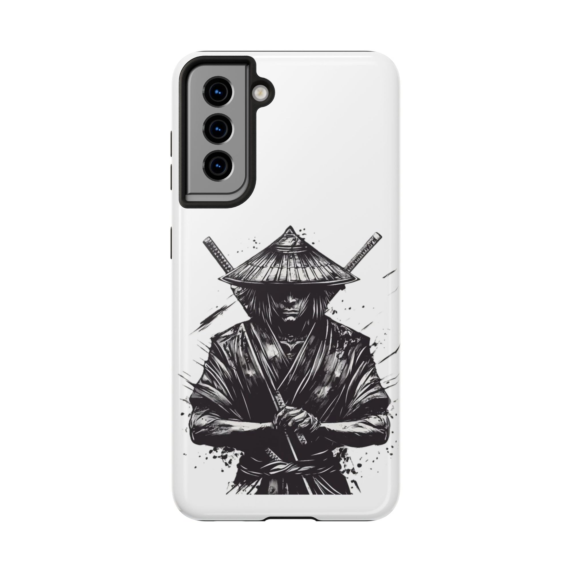 Samurai Tough Phone Cases, Rugged Smartphone Accessories, Durable Covers for Men, Unique Gifts for Him, Japanese Warrior Design