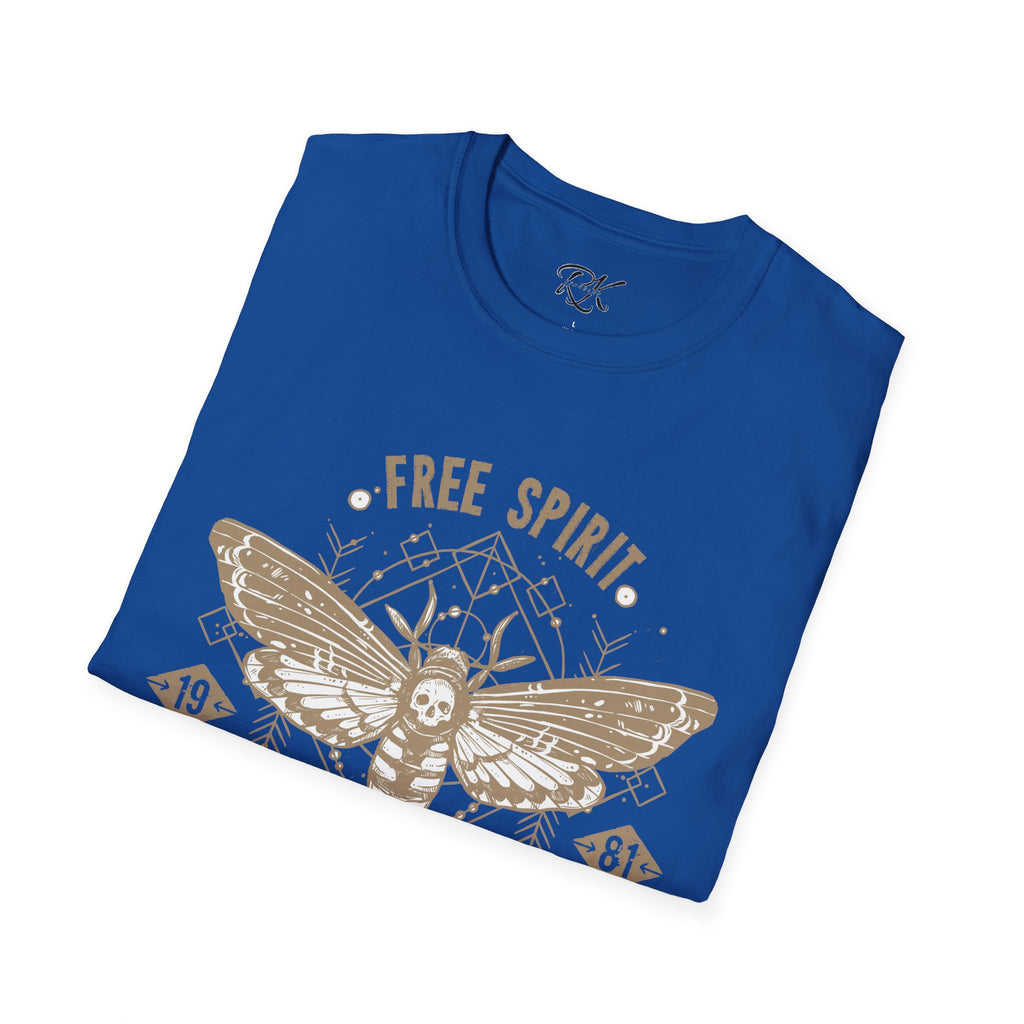 Free Spirit Wild Heart Unisex T-Shirt, Boho Graphic Tee, Nature Lover Shirt, Gift for Adventurers, Casual Wear, Everyday Comfort