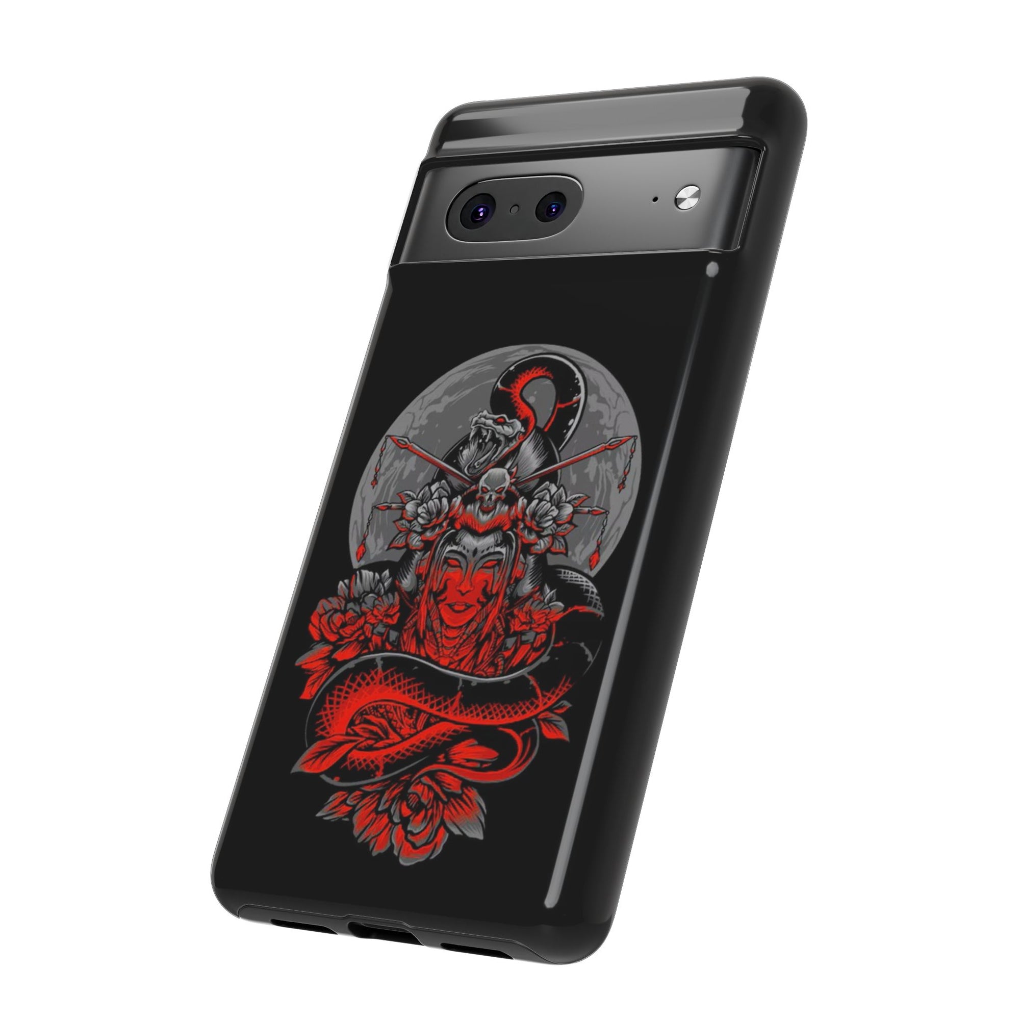 Tough Cases for iPhone, Dragon & Warrior Design, Durable Phone Protection, Perfect Gift for Tech Lovers, Unique Gifting