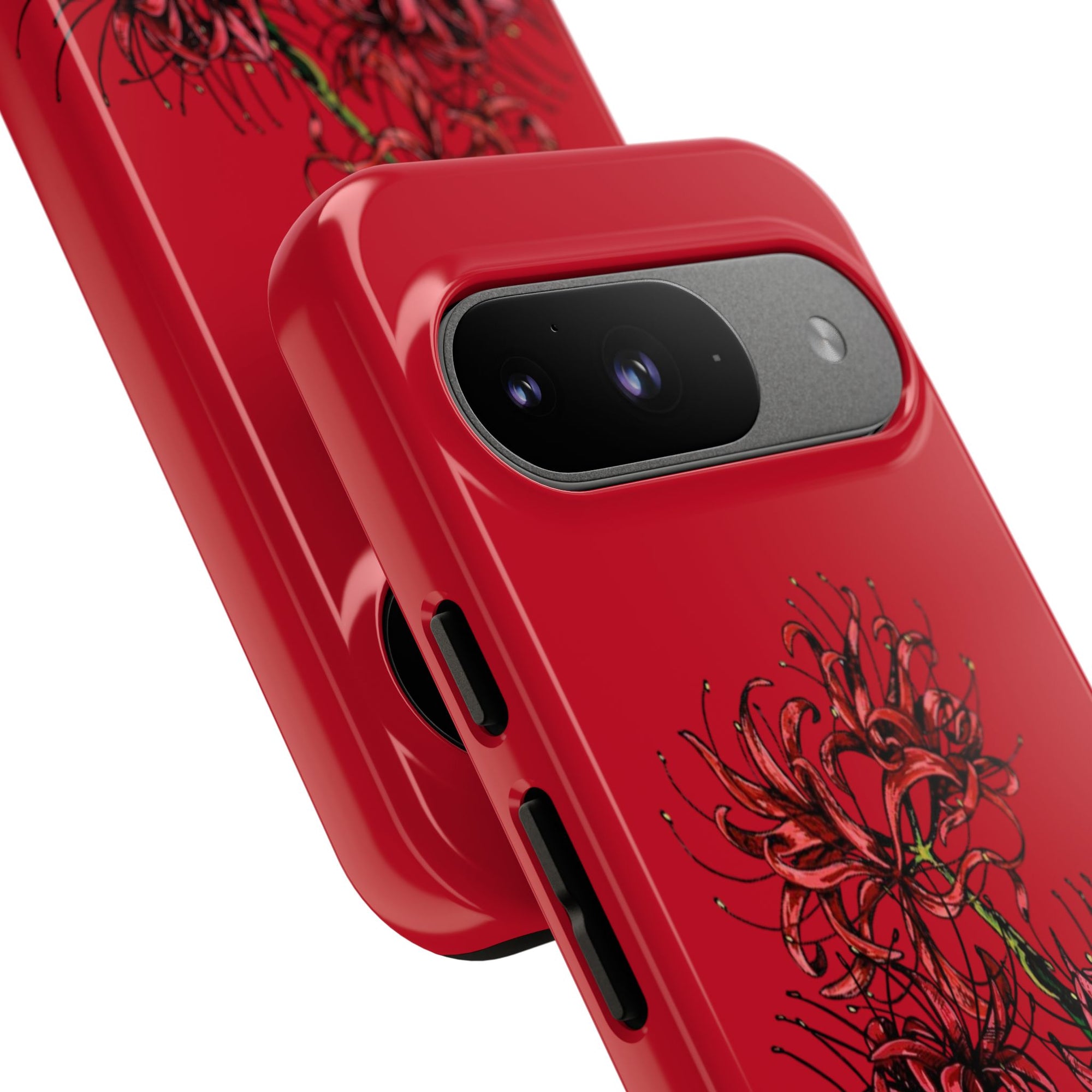 Floral Phone Case, Cute Durable Case for Plants Lovers, Stylish Tech Accessories, Gift for Her, Autumn Decor