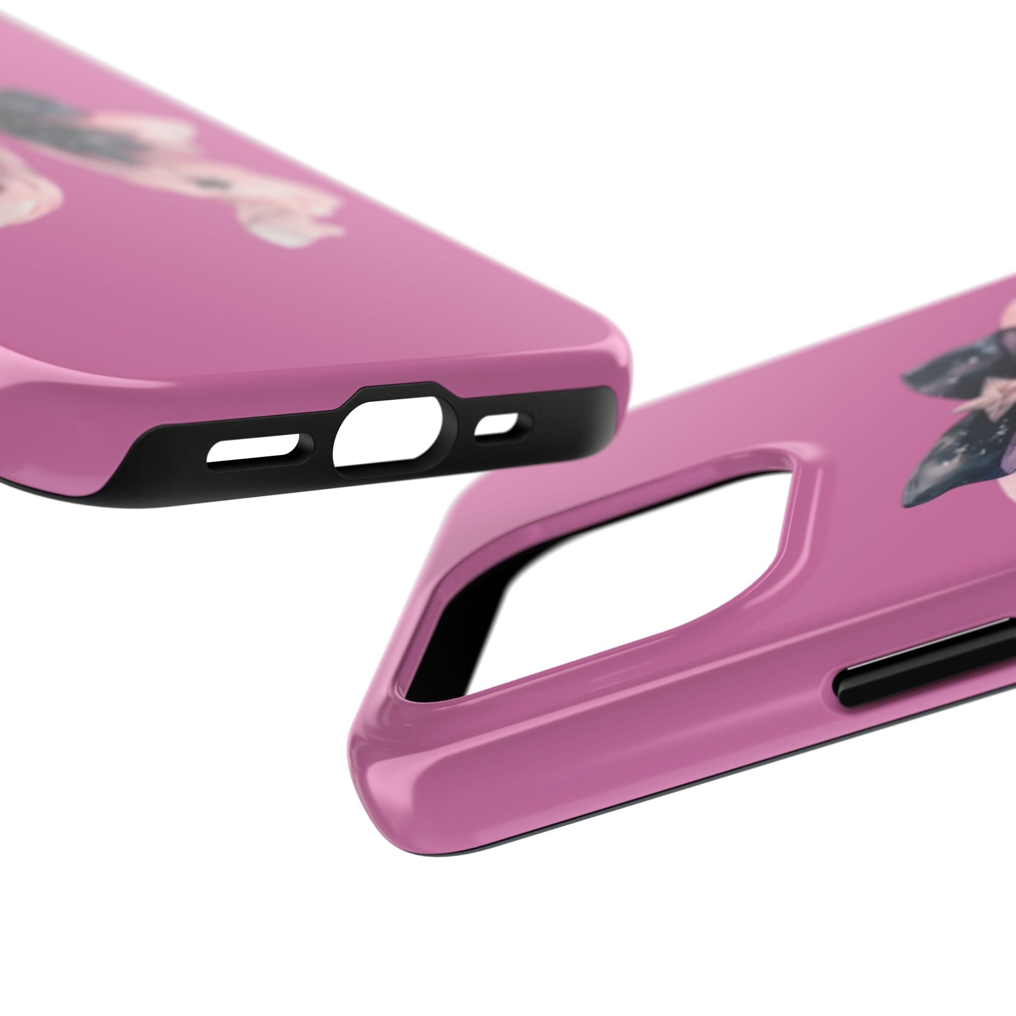 Pink Ribbon Tough Phone Cases, Galaxy Phone Covers, Chic Phone Protection, Ideal Gift for Her, Stylish Tech Accessories