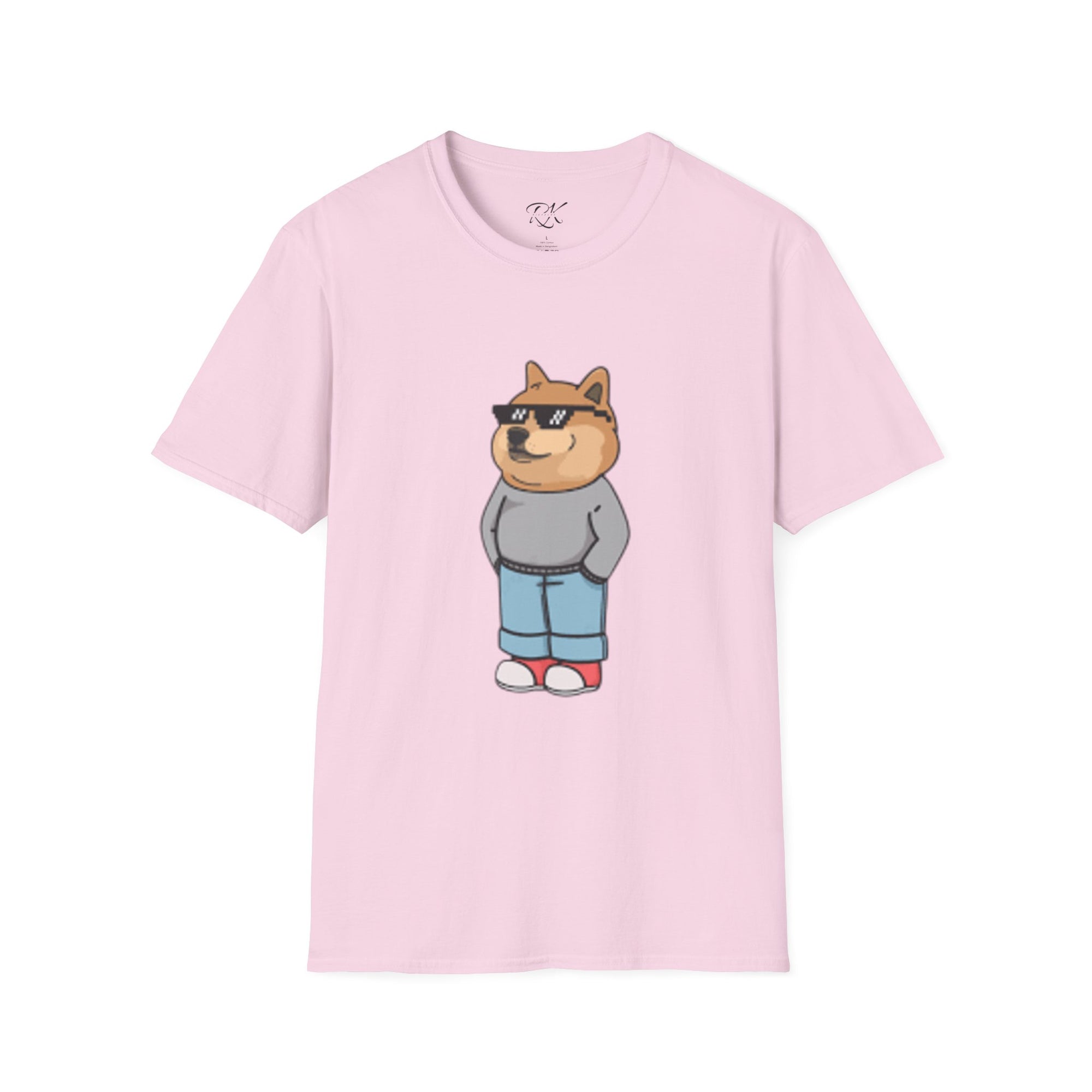 Cool Dog Graphic Tee | Unisex Softstyle T-Shirt, Funny Pet Lover Gift, Dog Dad Shirt, Casual Wear, Gift for Animal Lovers