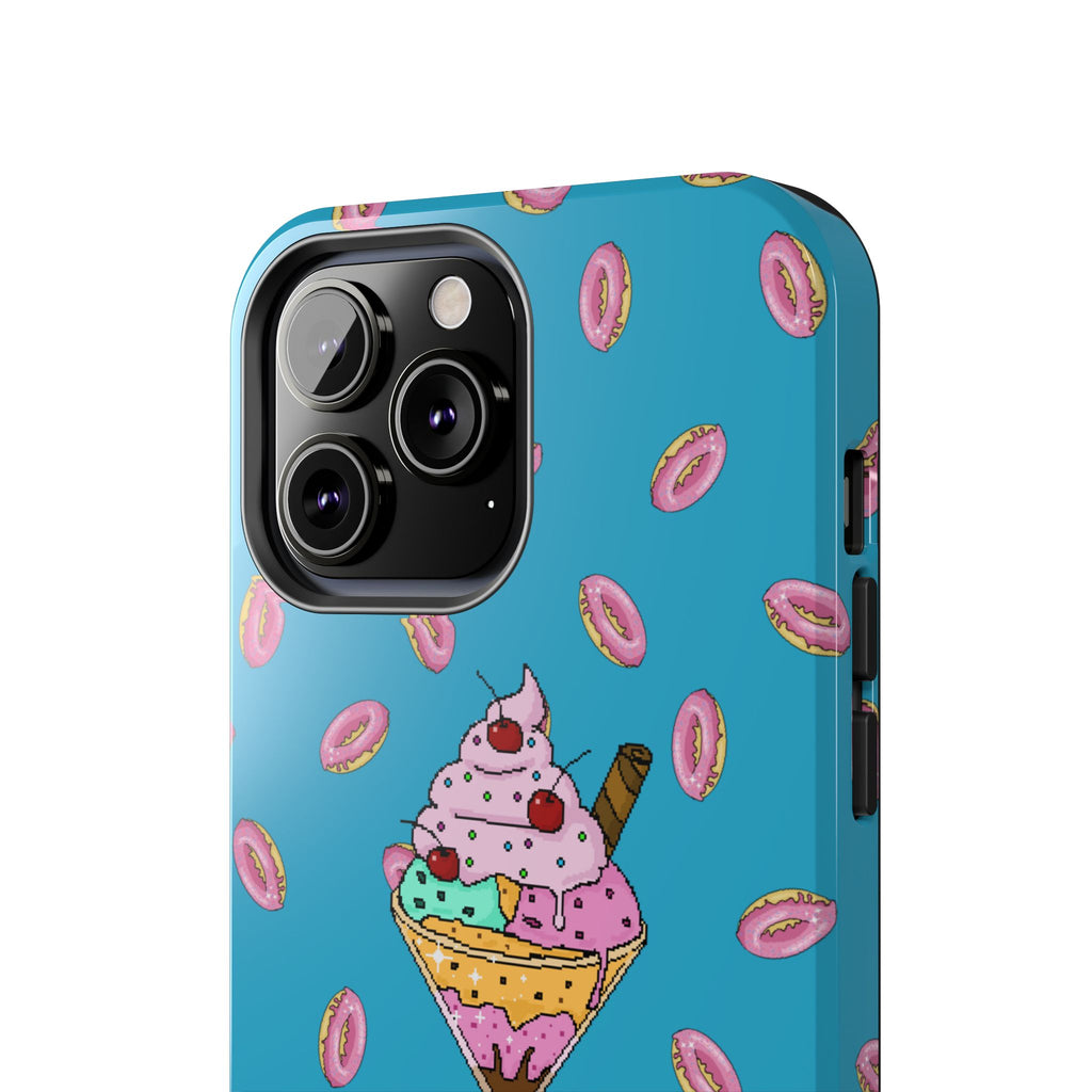 Cute Dessert Phone Cases, Fun iPhone Covers, Quirky Phone Accessories, Donut Lovers Gift, Ice Cream Phone Protector