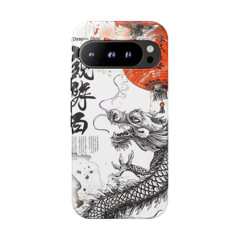 Dragon Design Phone Case, Tough Cases with Chinese Art for Unique Style, Gift for Art Lovers, Phone Protection, Trendy Accessories