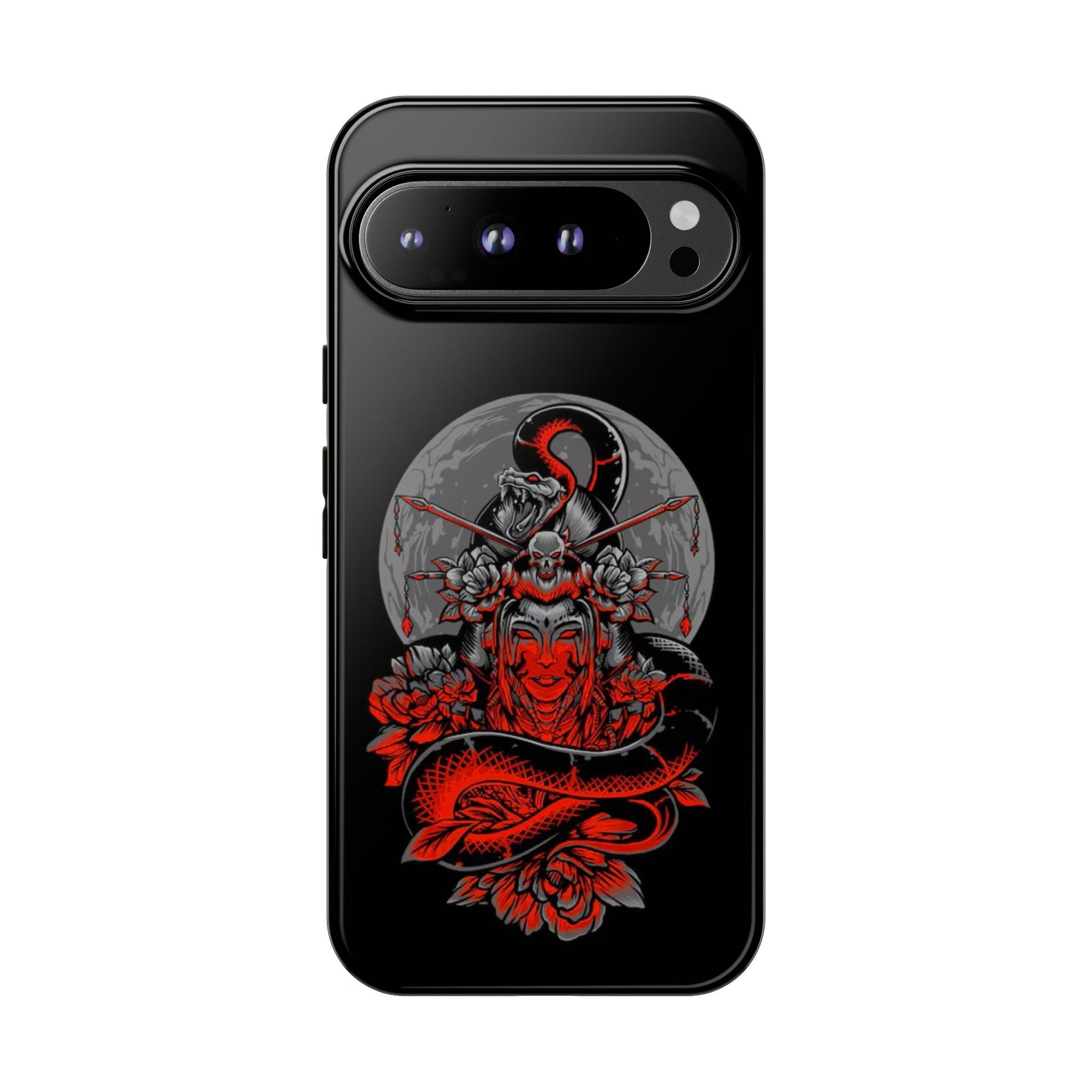 Tough Cases for iPhone, Dragon & Warrior Design, Durable Phone Protection, Perfect Gift for Tech Lovers, Unique Gifting