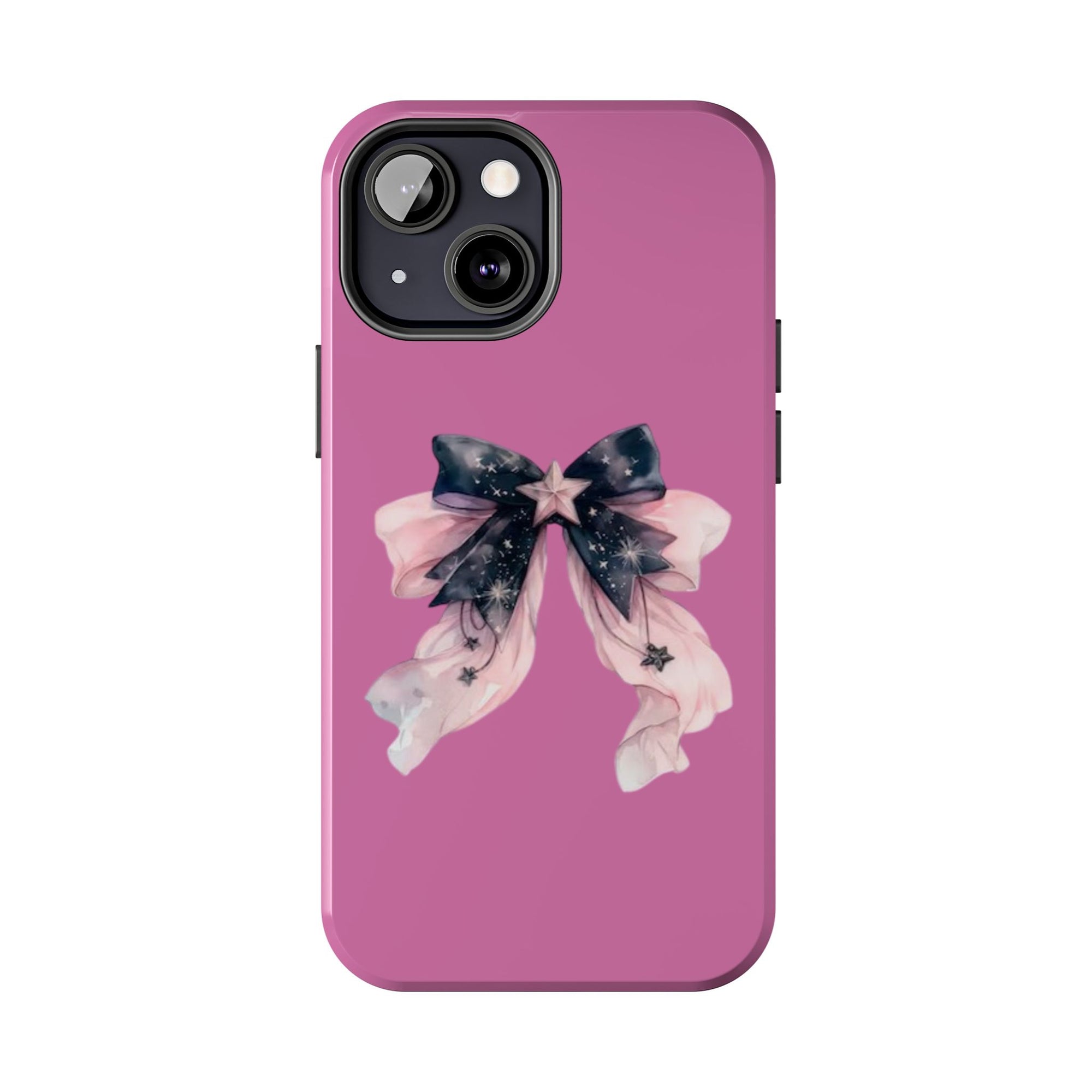 Pink Ribbon Tough Phone Cases, Galaxy Phone Covers, Chic Phone Protection, Ideal Gift for Her, Stylish Tech Accessories