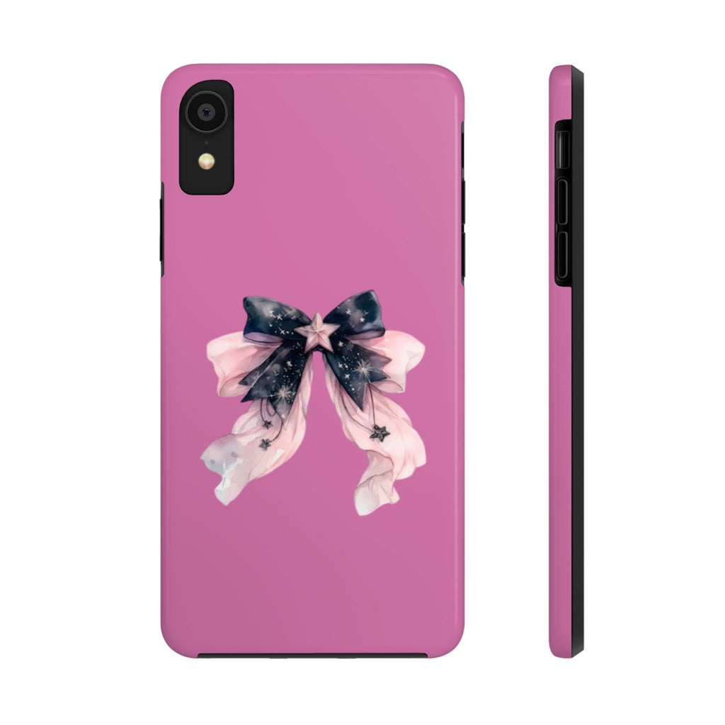 Pink Ribbon Tough Phone Cases, Galaxy Phone Covers, Chic Phone Protection, Ideal Gift for Her, Stylish Tech Accessories