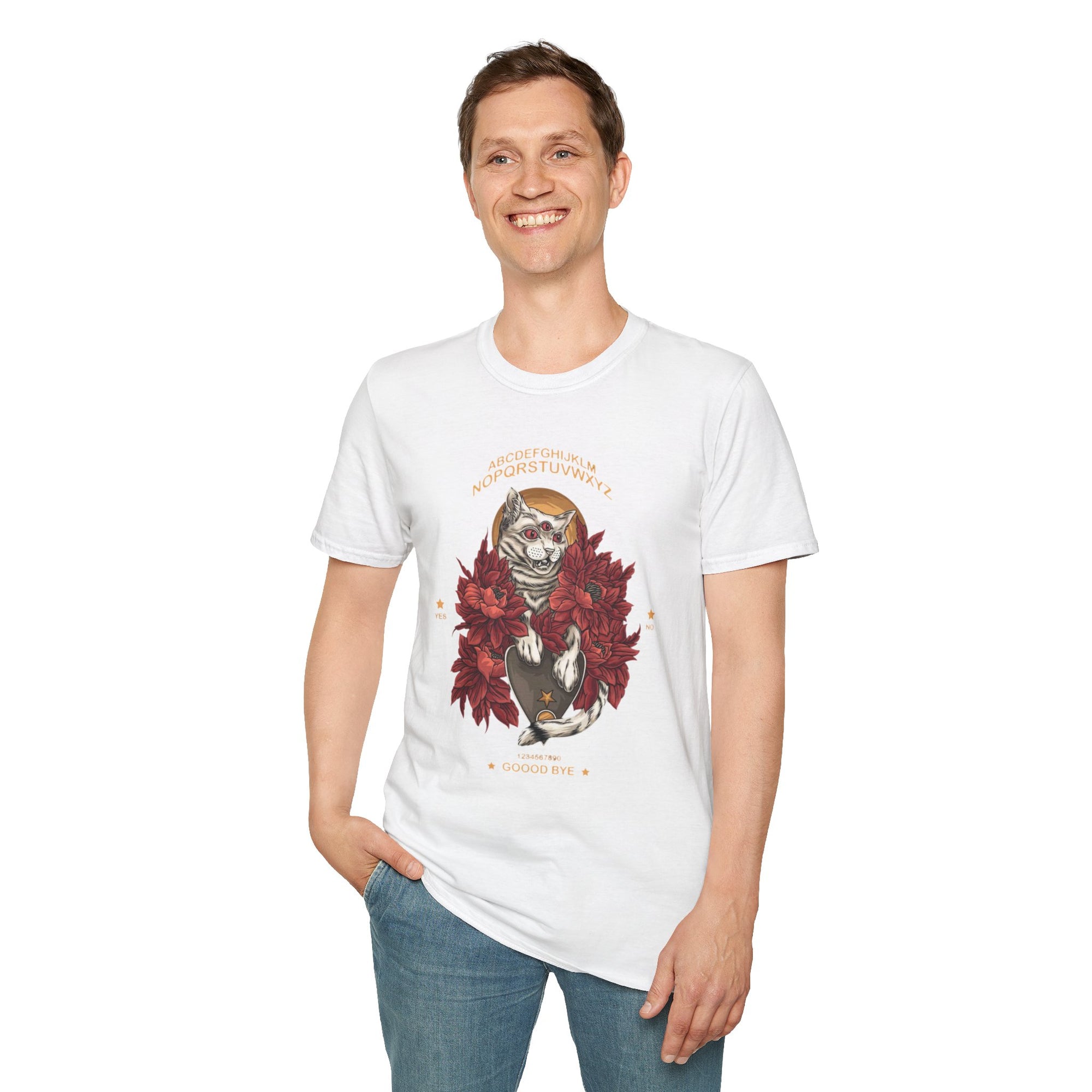 Nature-Inspired Graphic Unisex T-Shirt, Cozy Fall Vibes, Animal Lover Gift, Perfect for Autumn Celebrations, Unique Animal Design