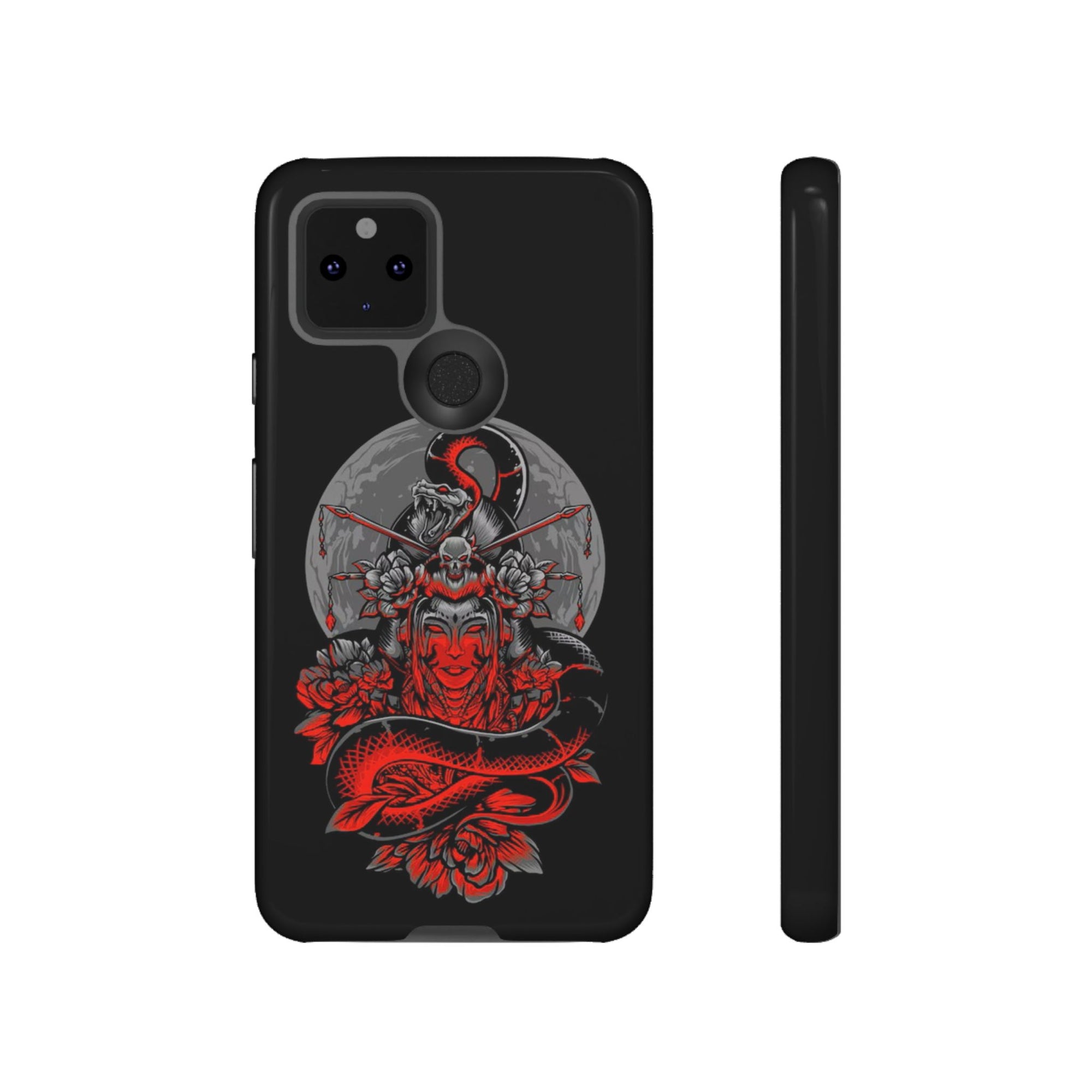 Tough Cases for iPhone, Dragon & Warrior Design, Durable Phone Protection, Perfect Gift for Tech Lovers, Unique Gifting